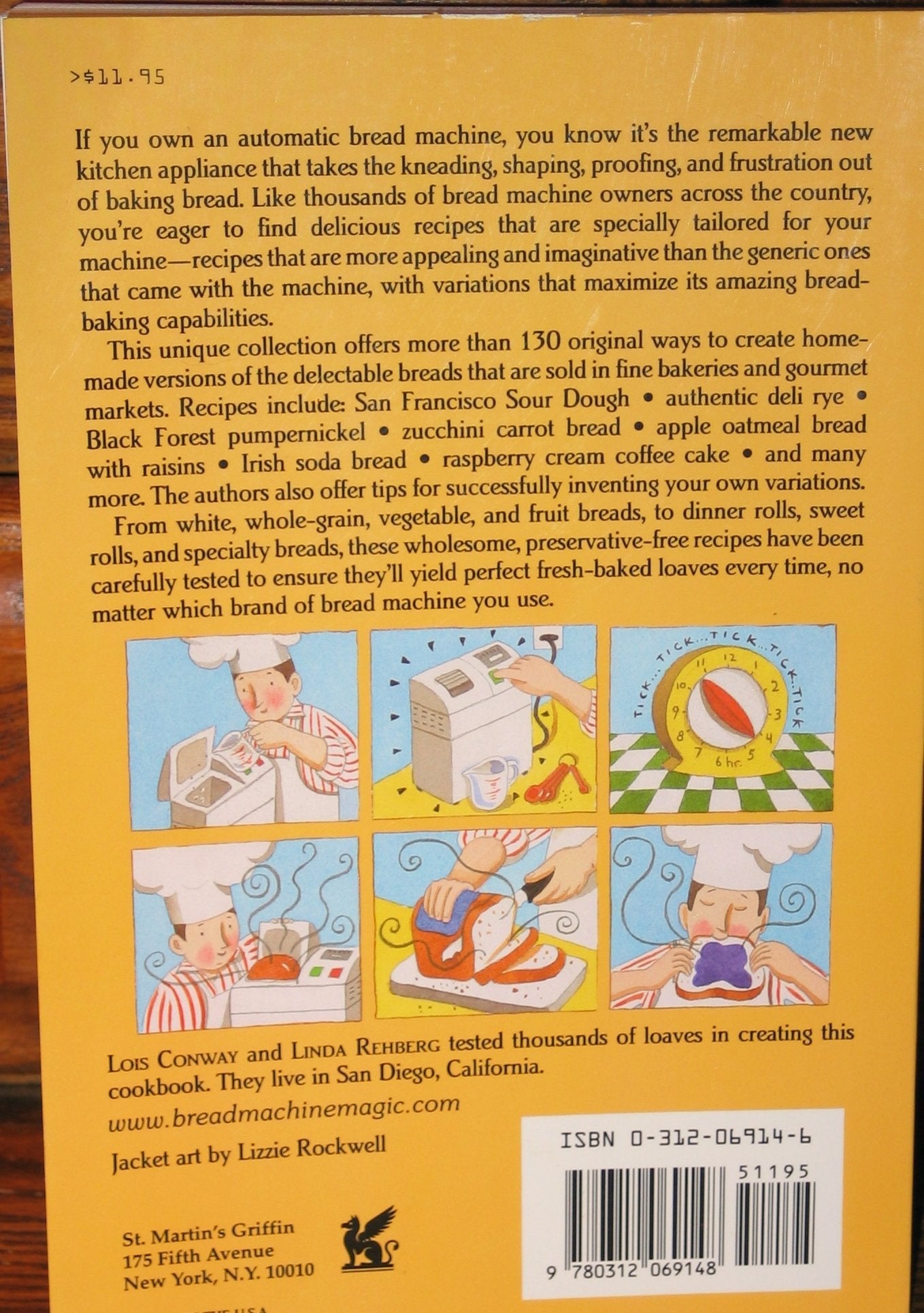 Bread Machine Magic: 139 Exciting New Recipes Created Especially for Use in All Types of Bread Machines used book depot
