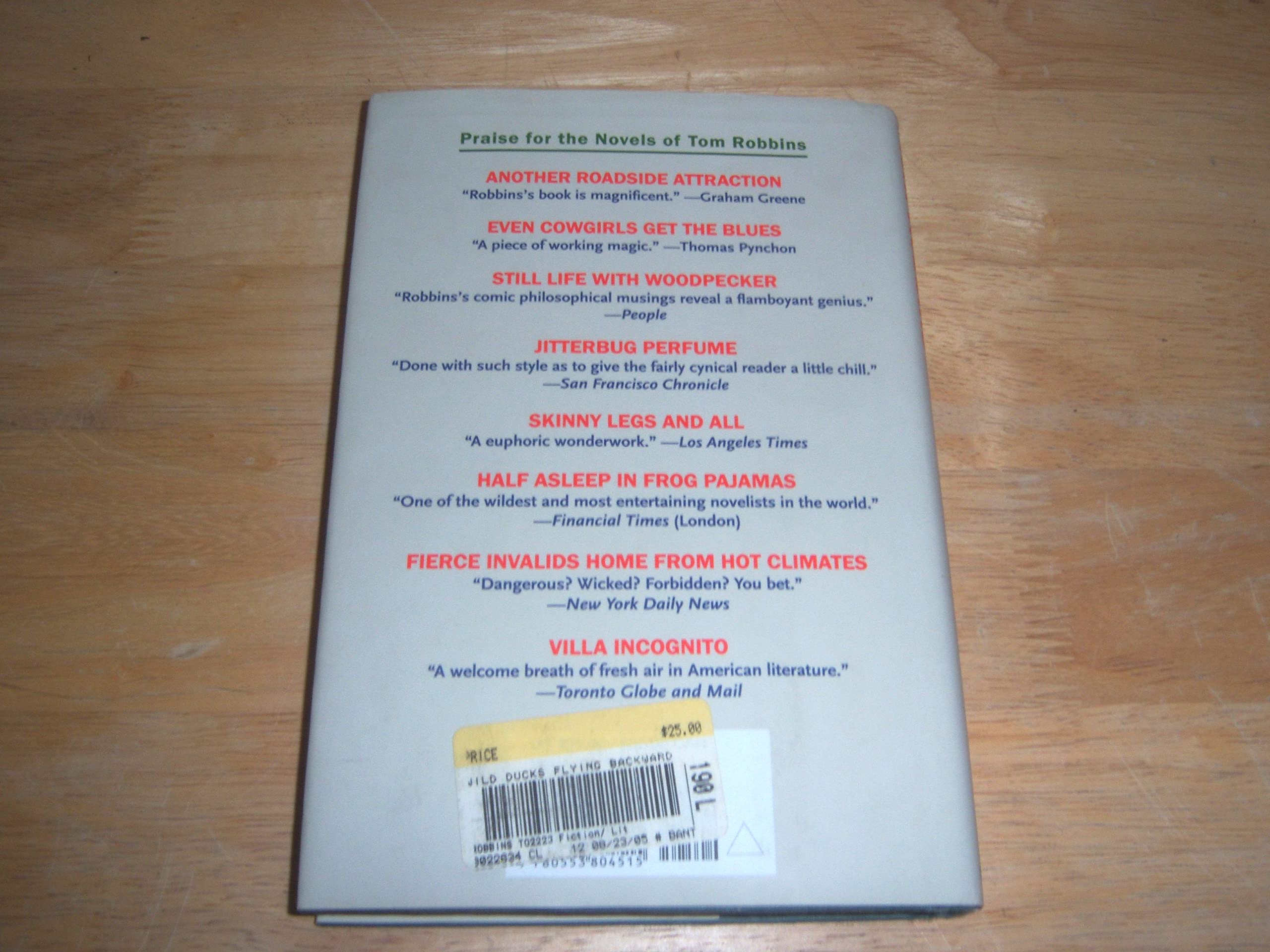 Wild Ducks Flying Backward