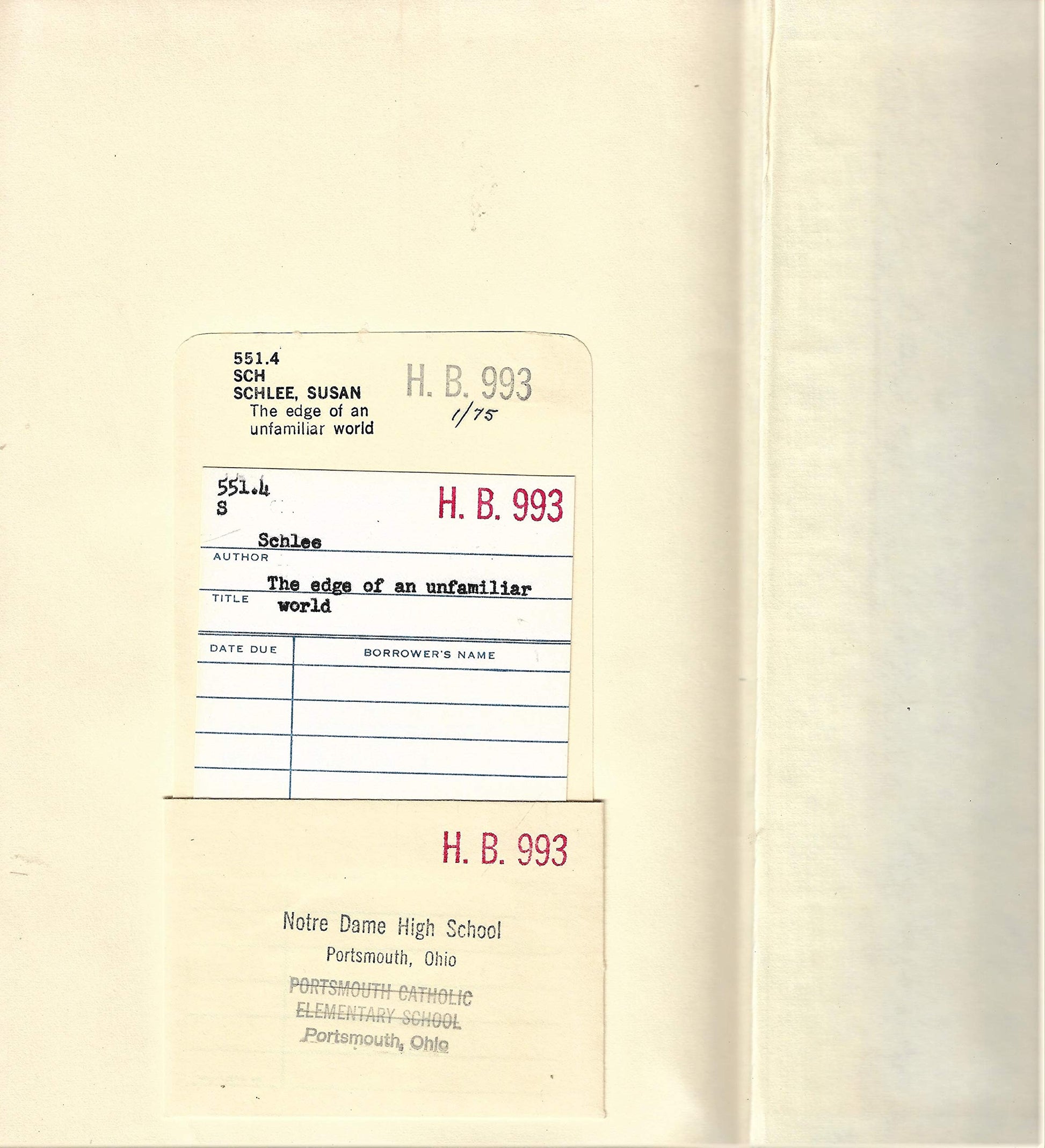 The edge of an unfamiliar world; a history of oceanography used book depot