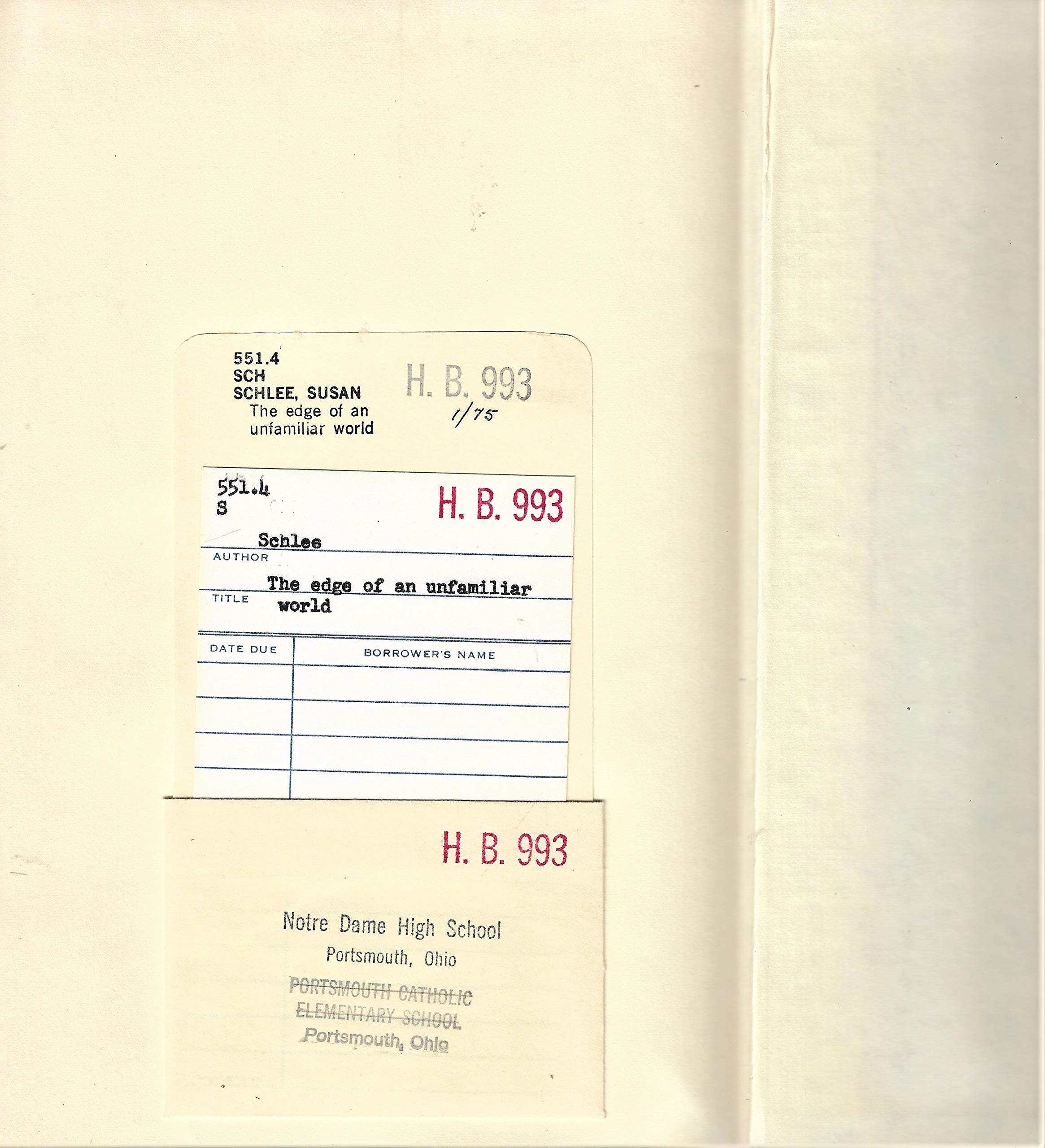 The edge of an unfamiliar world; a history of oceanography used book depot