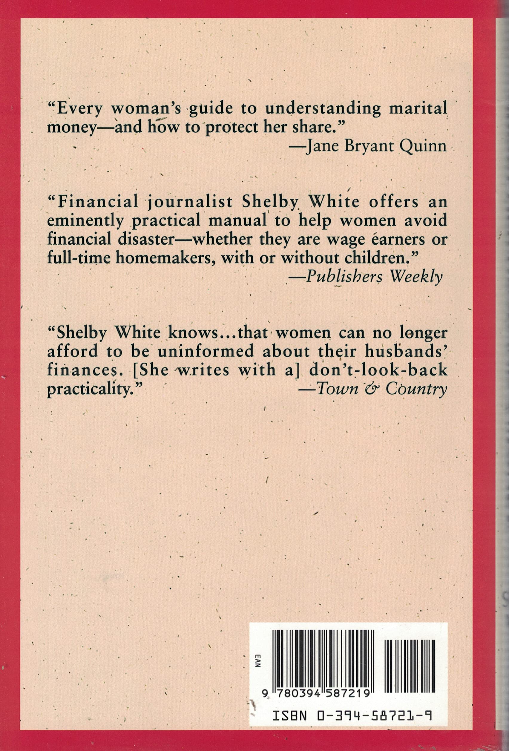 What Every Woman Should Know about Her Husband's Money used book depot