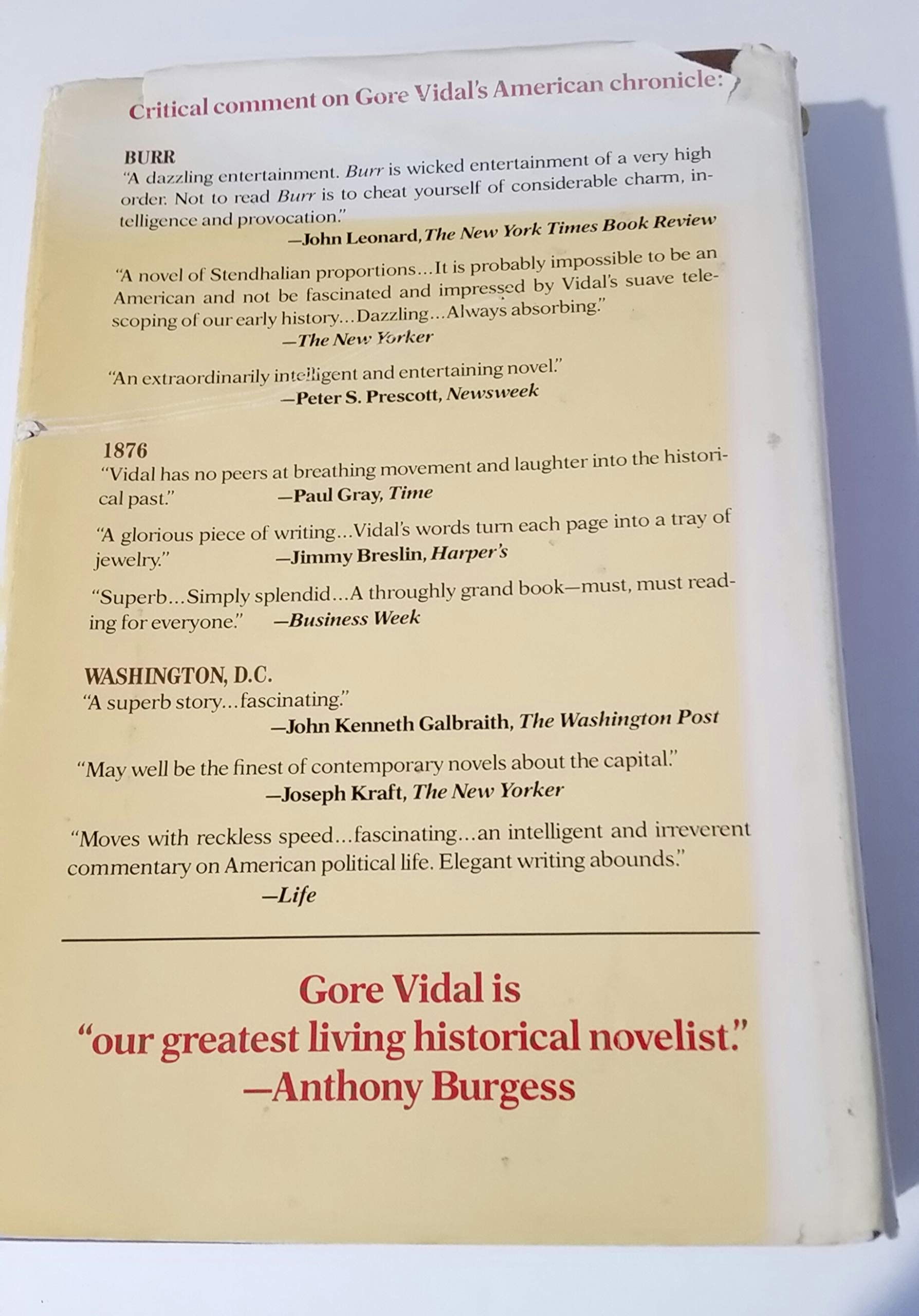 Lincoln (A novel):