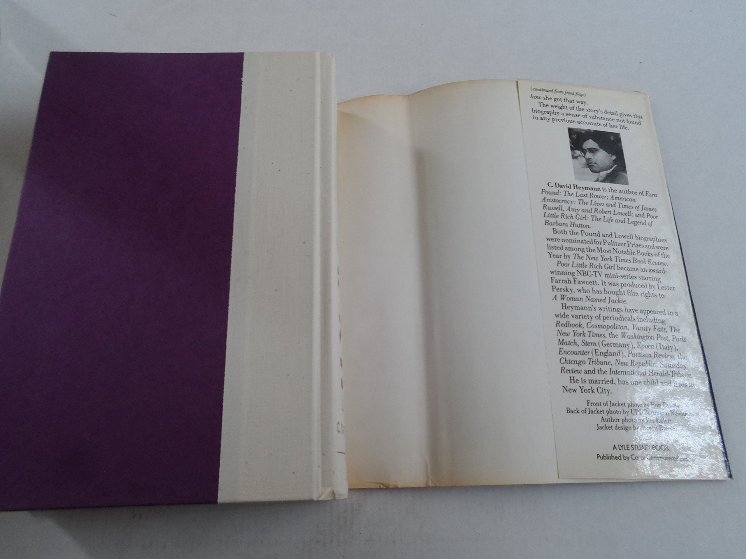 Woman Named Jackie: An Intimate Biography of Jacqueline Bouvier Kennedy Onassis used book depot