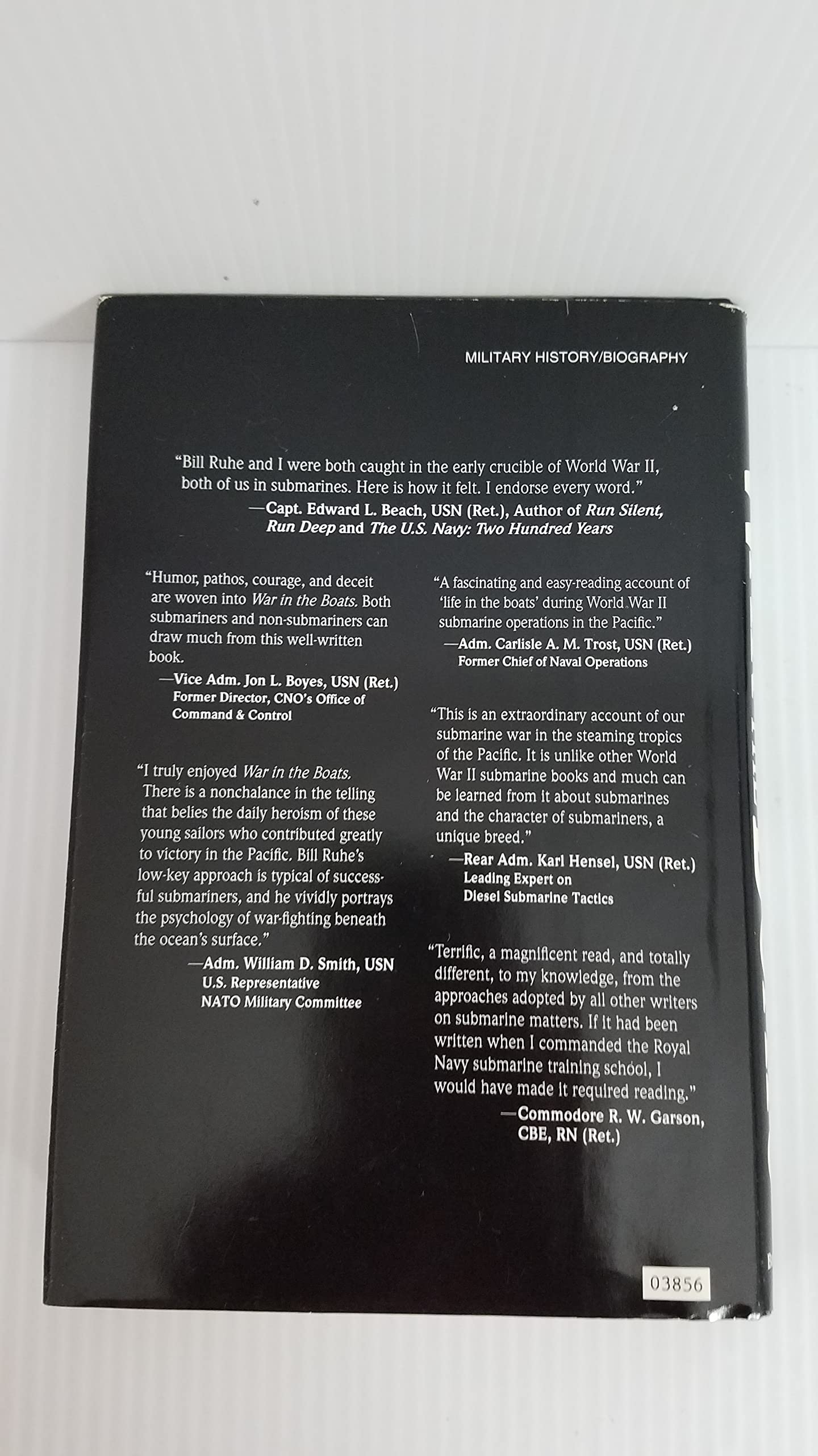 War in the Boats: My World War II Submarine Battles used book depot