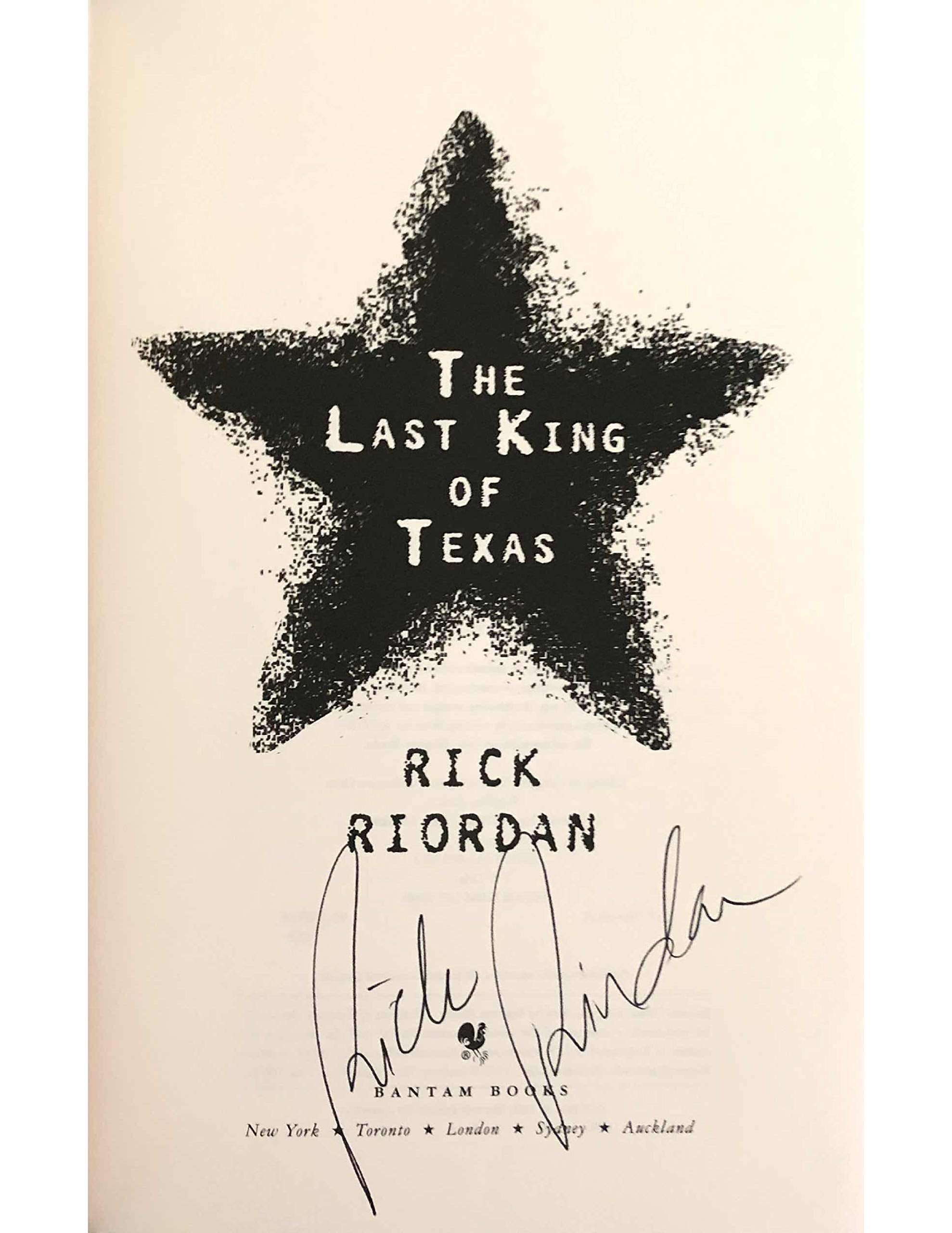 The Last King of Texas