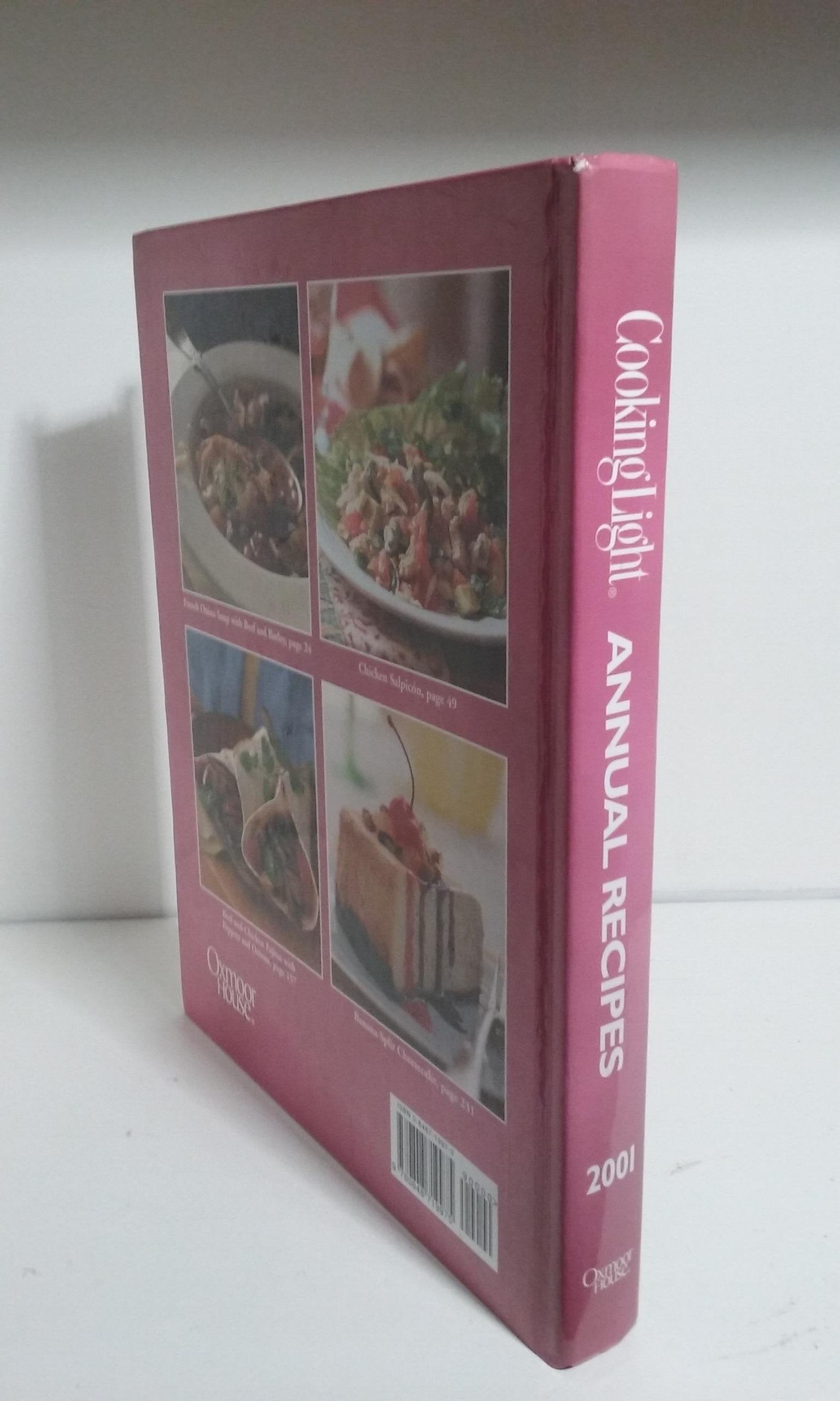 Cooking Light Annual Recipes 2001 (Cooking Light Cookbook, 2001) used book depot