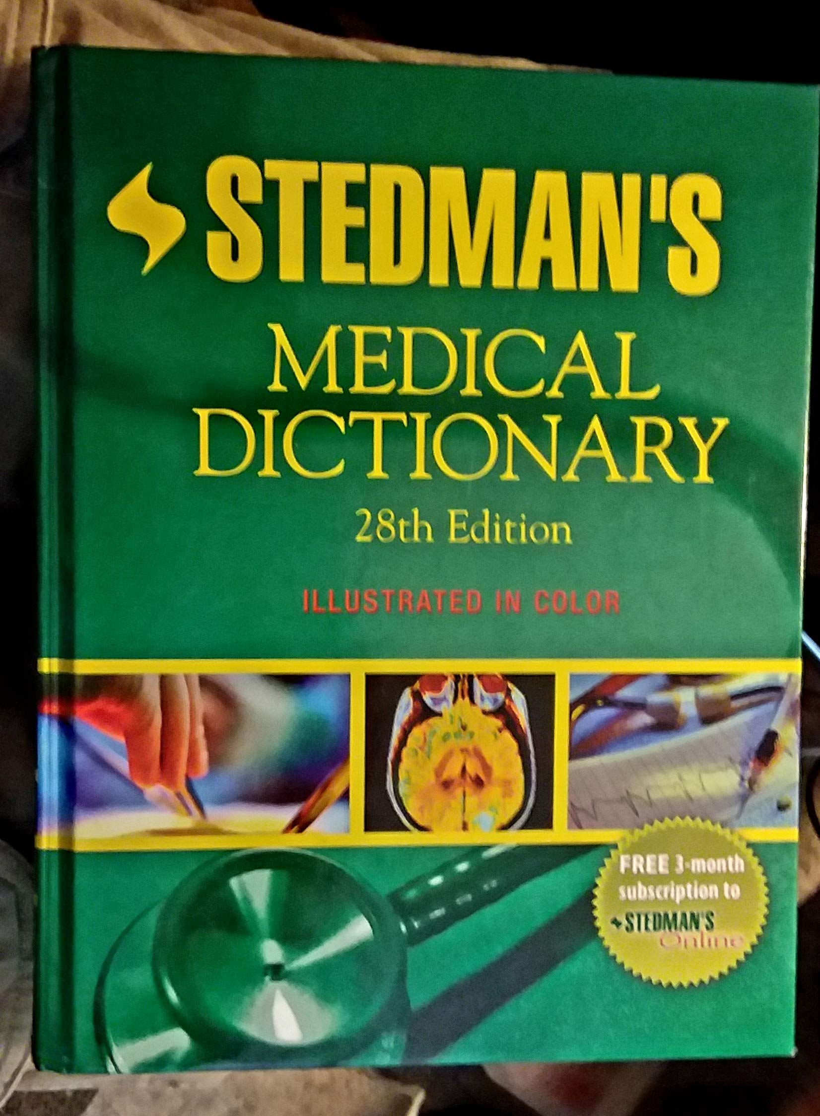 Stedman's Medical Dictionary used book depot