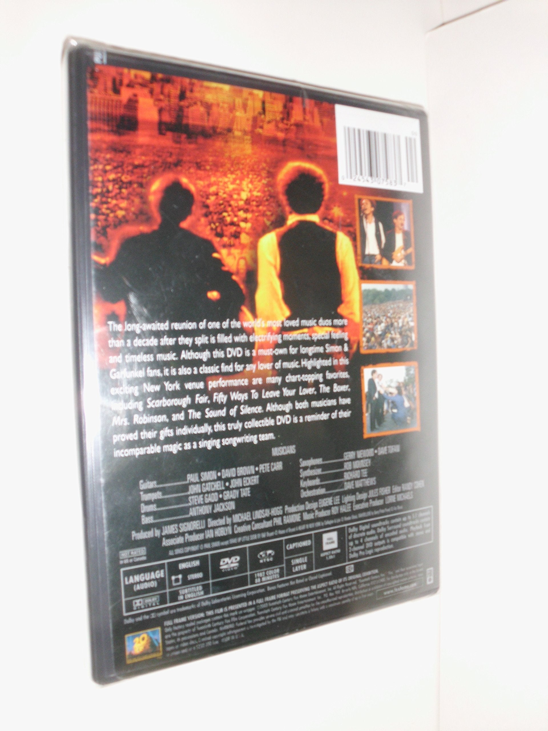 Simon and Garfunkel: The Concert in Central Park [DVD] used book depot