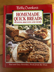 Betty Crocker's Homemade Quick Breads: Muffins, Biscuits and More used book depot