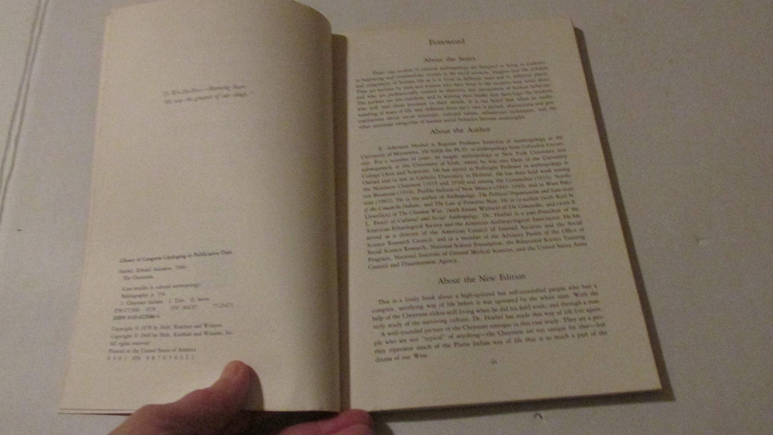 The Cheyennes: Indians of the Great Plains used book depot