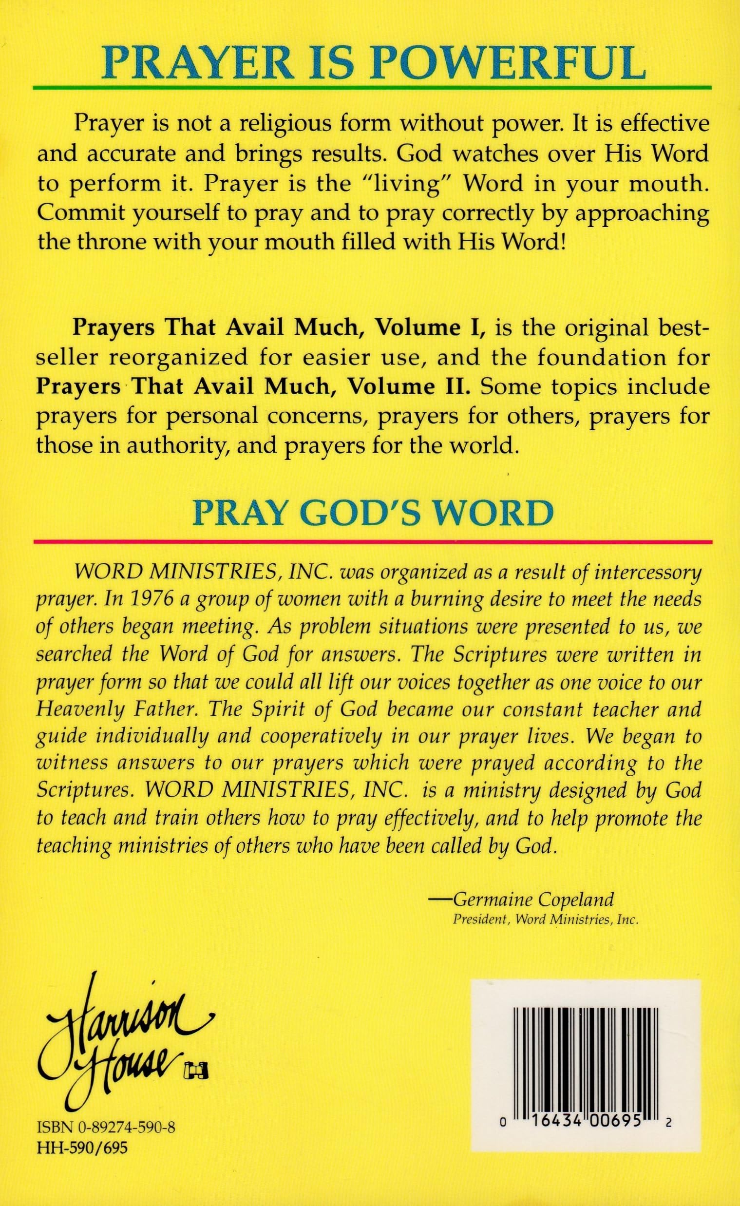 Prayers That Avail Much, Volume I used book depot