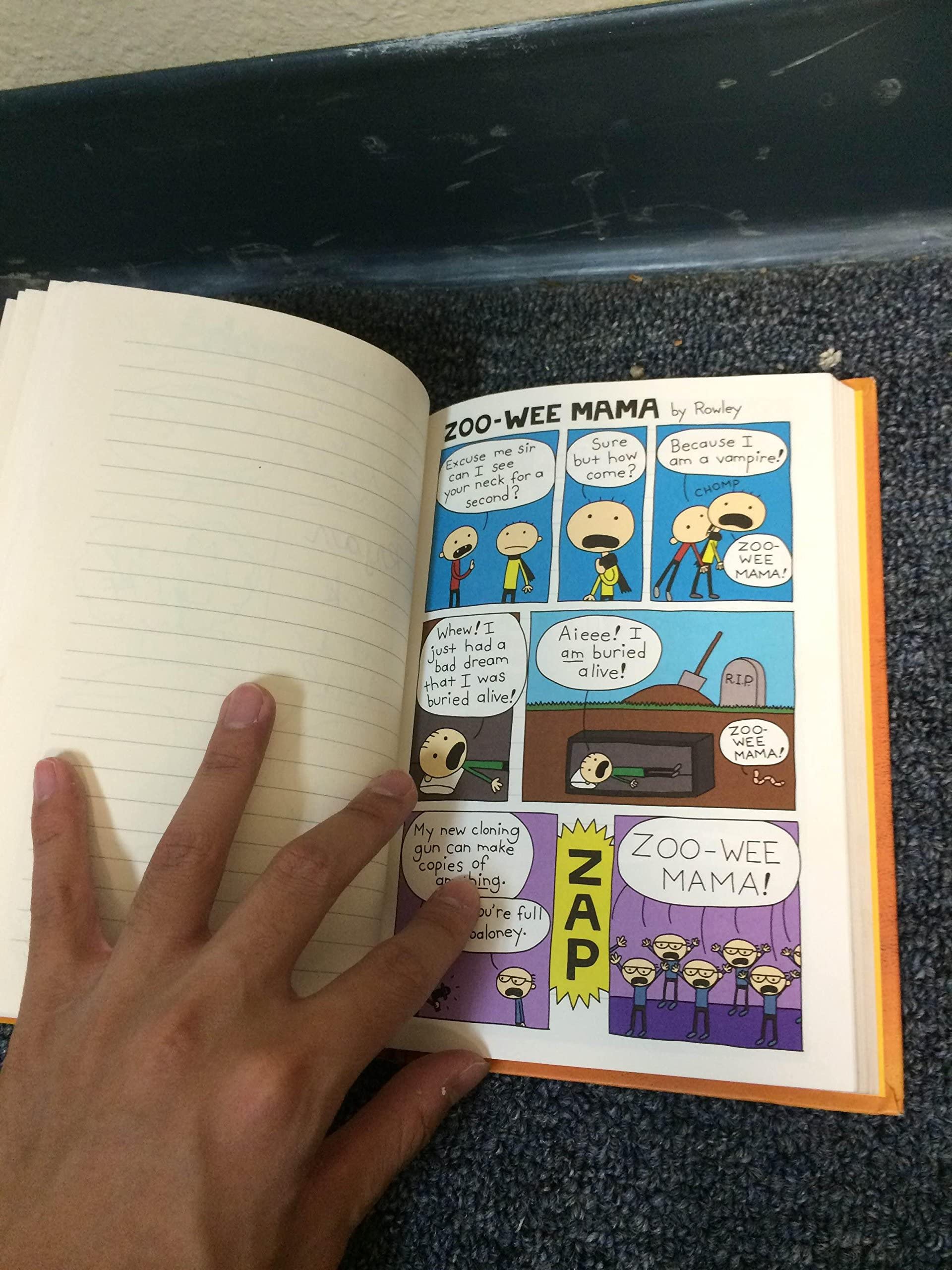 Diary of a Wimpy Kid Do-it-yourself Book used book depot