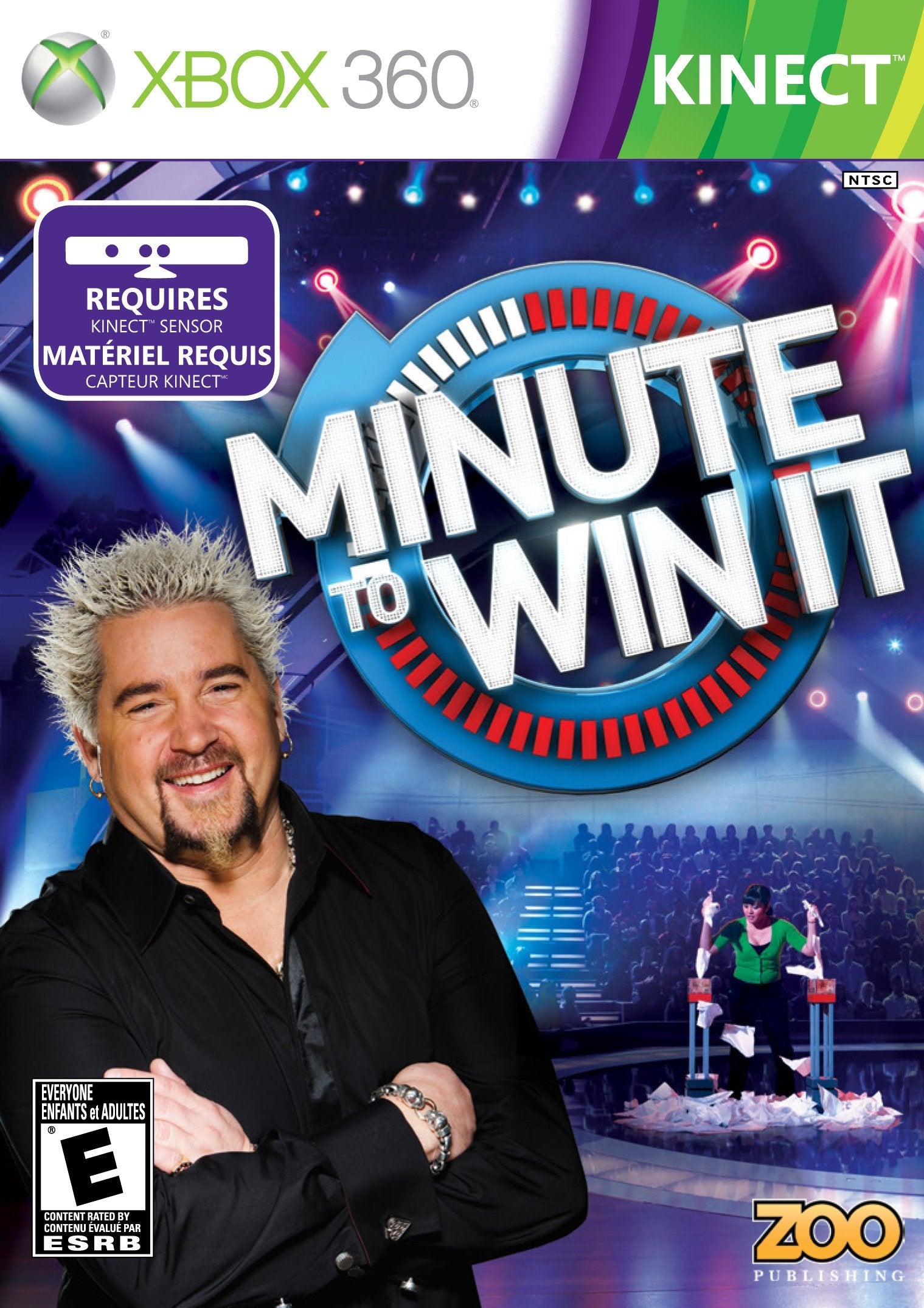 Minute to Win It (Kinect) - Xbox 360 used book depot