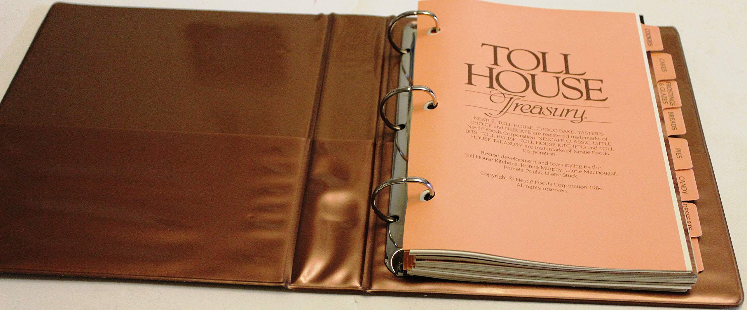 Toll House Treasury: Cookies, Cakes, Breads, Frostings, Pies, Candy, and Desserts used book depot