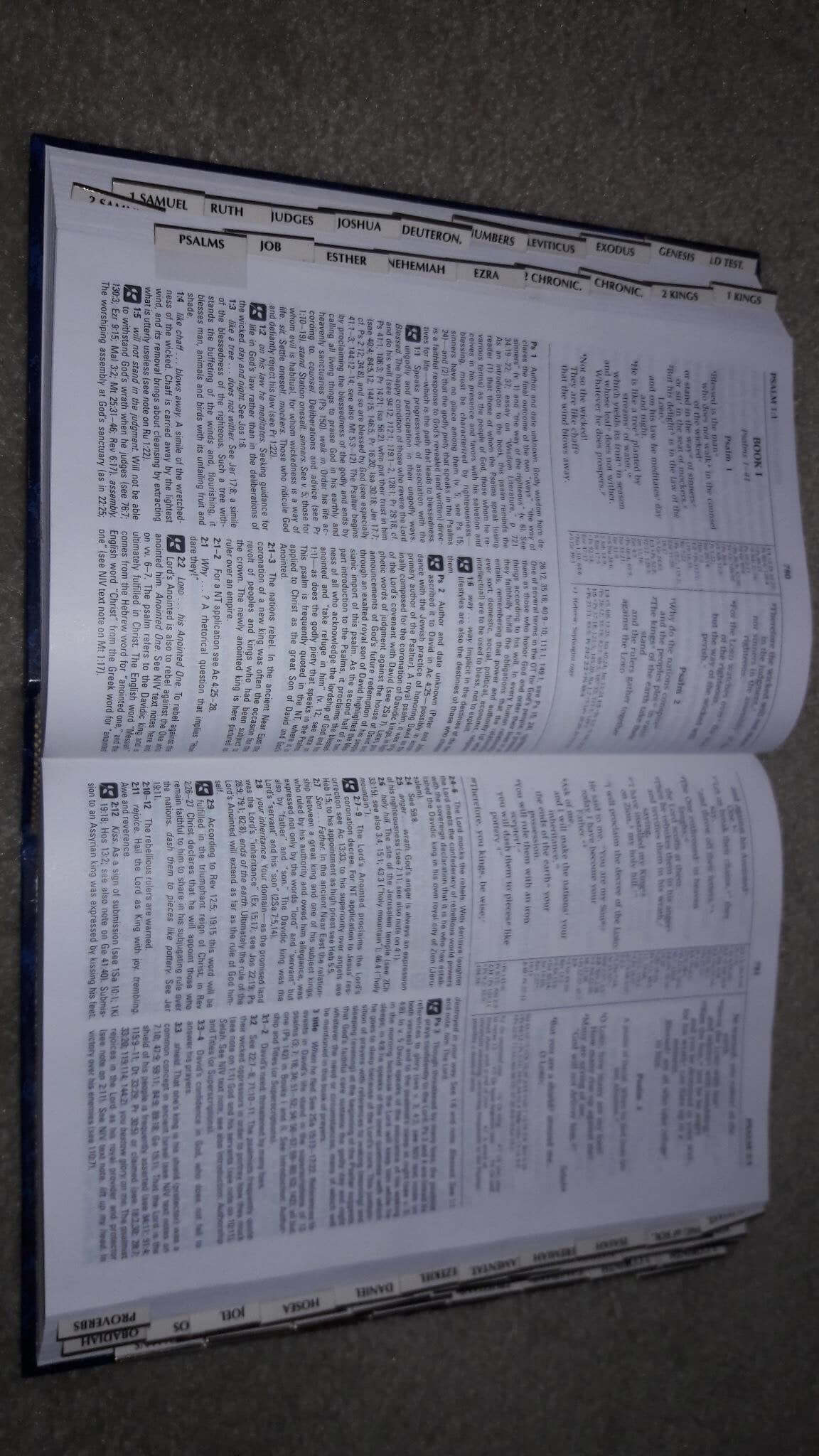 NIV Study Bible used book depot
