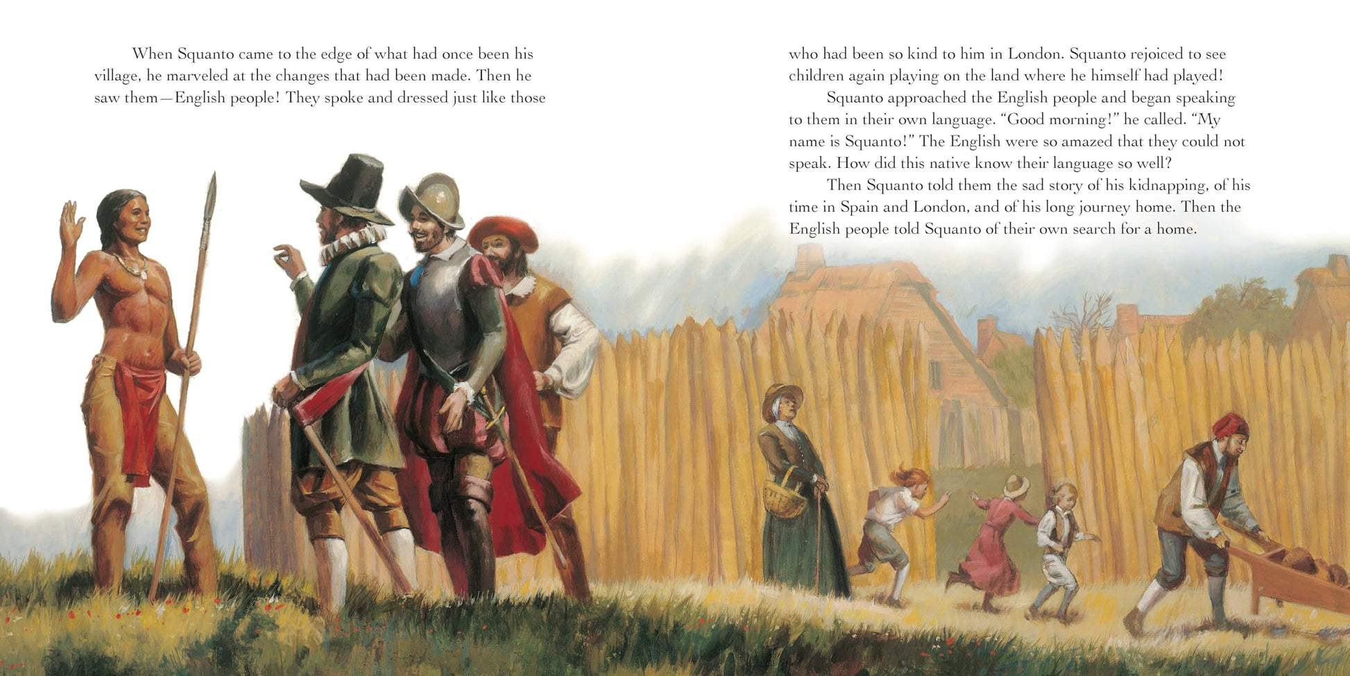 Squanto and the Miracle of Thanksgiving: A Harvest Story from Colonial America of How One Native American's Friendship Saved the Pilgrims used book depot
