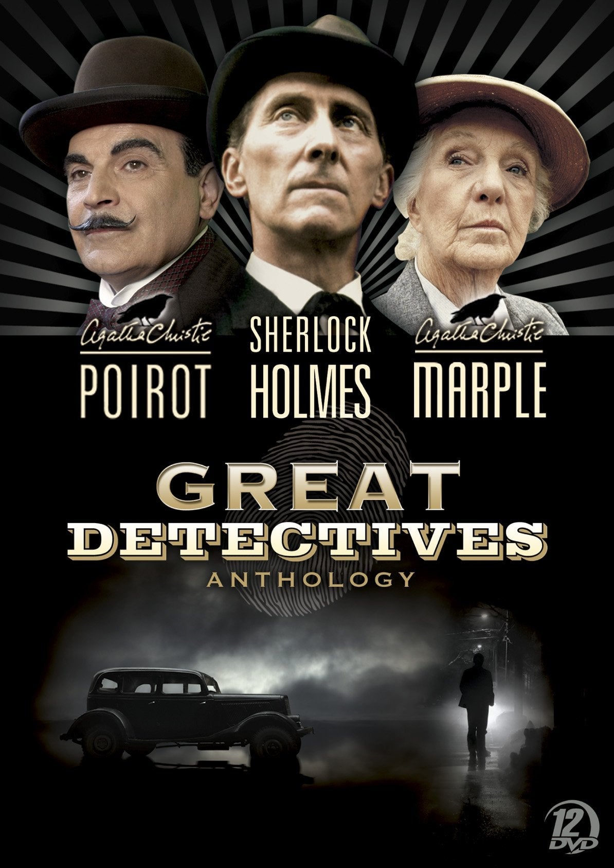 Great Detectives Anthology (Agatha Christie's Poirot / Miss Marple / Sherlock Holmes) used book depot