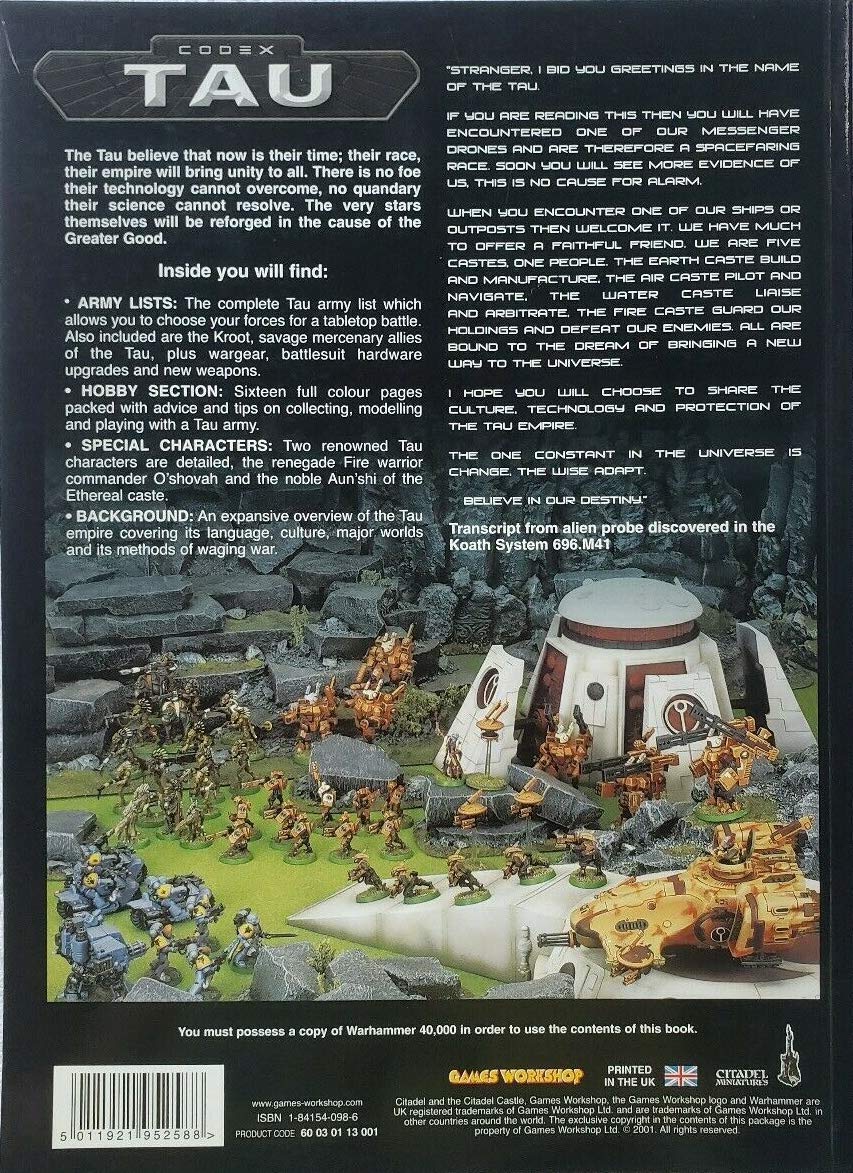 Codex Tau used book depot