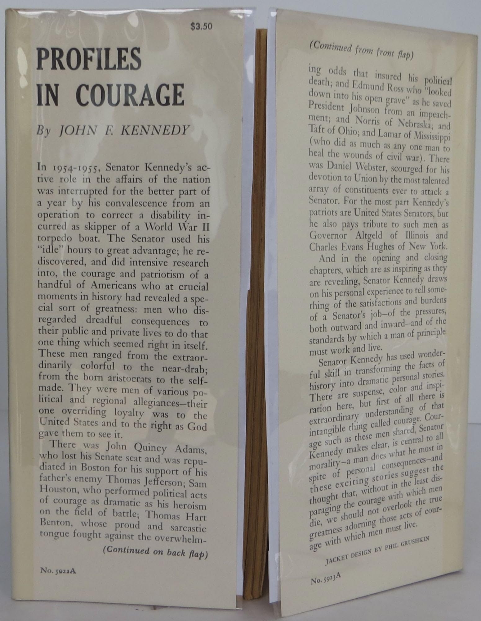 Profiles in Courage used book depot