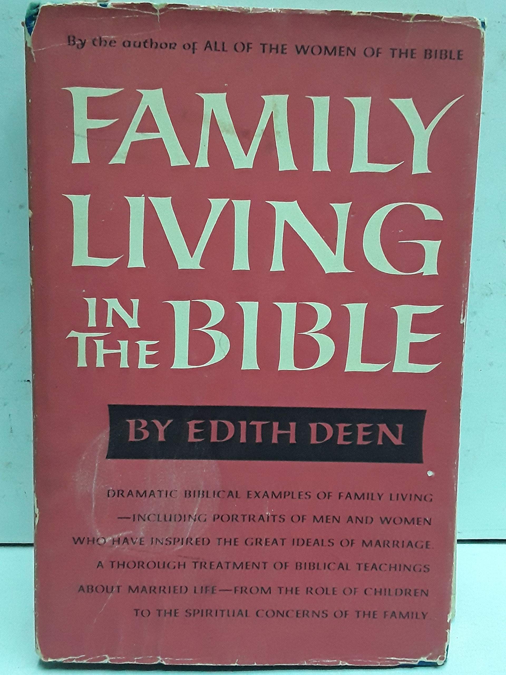 Family Living in the Bible used book depot