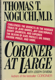Coroner at Large used book depot
