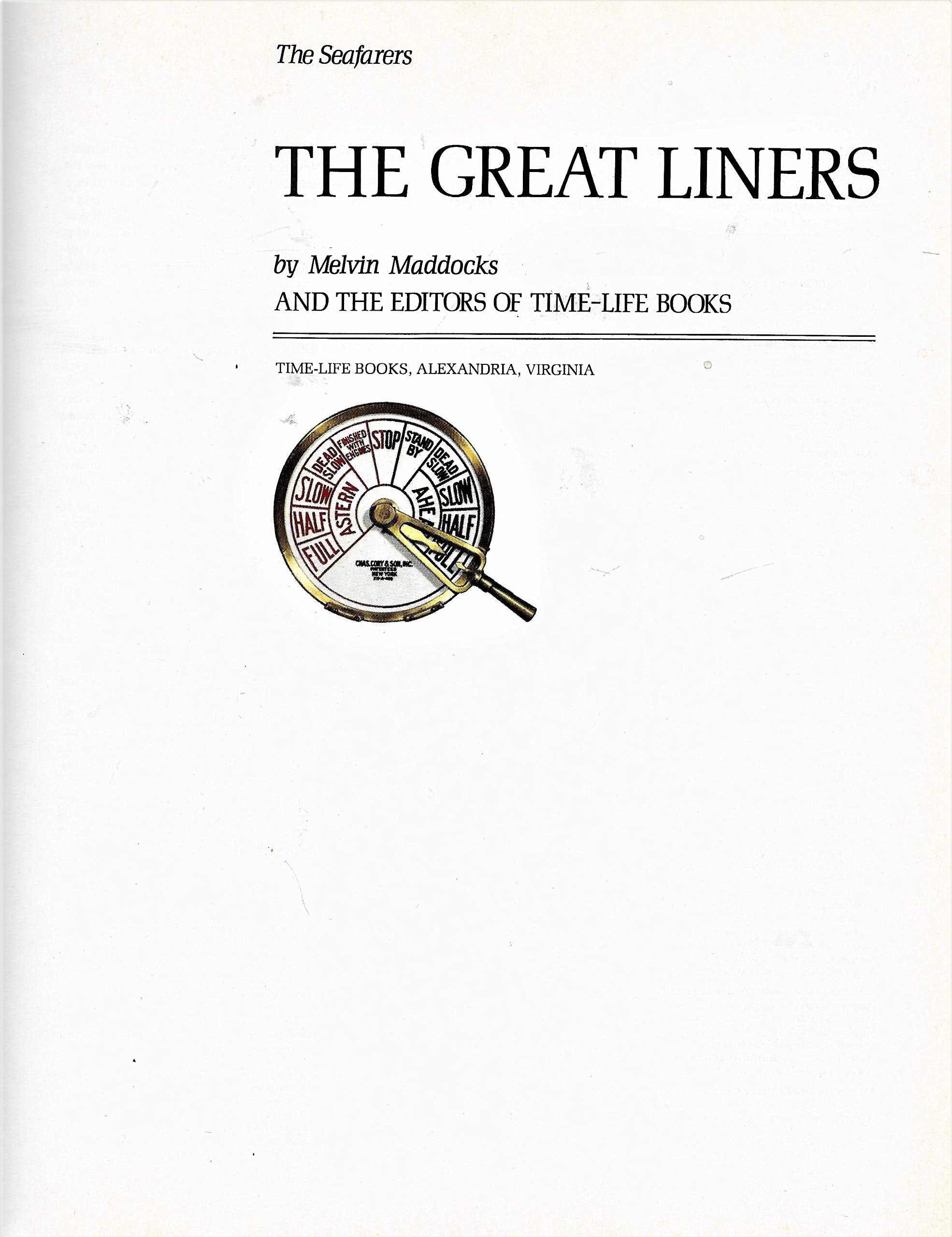 The Great Liners (The Seafarers)