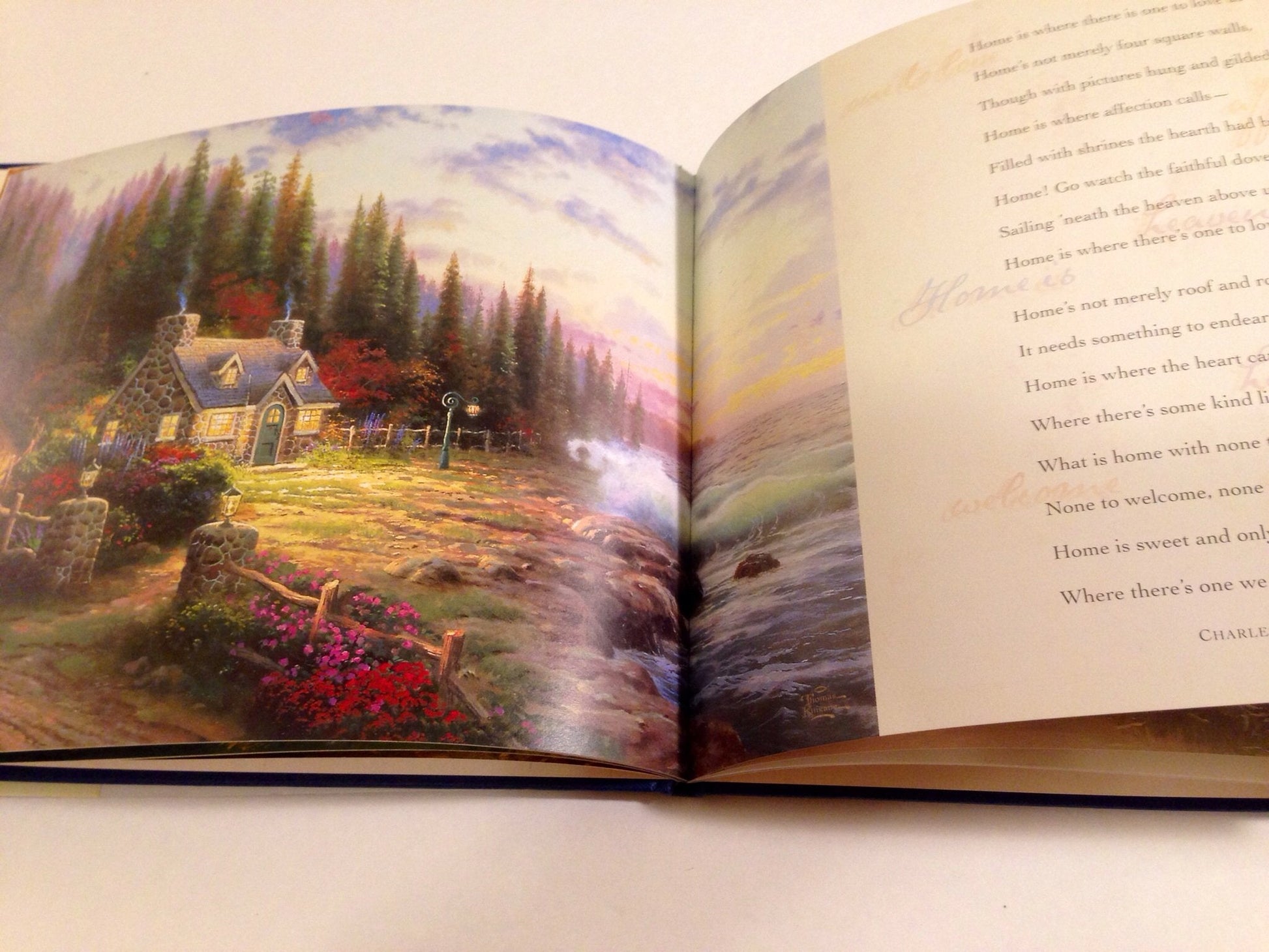 Home Is Where the Heart Is (Thomas Kinkades Lighted Path Collection)) used book depot