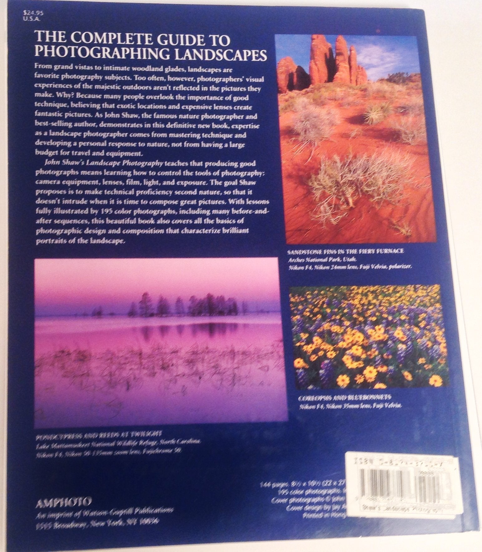John Shaw's Landscape Photography used book depot