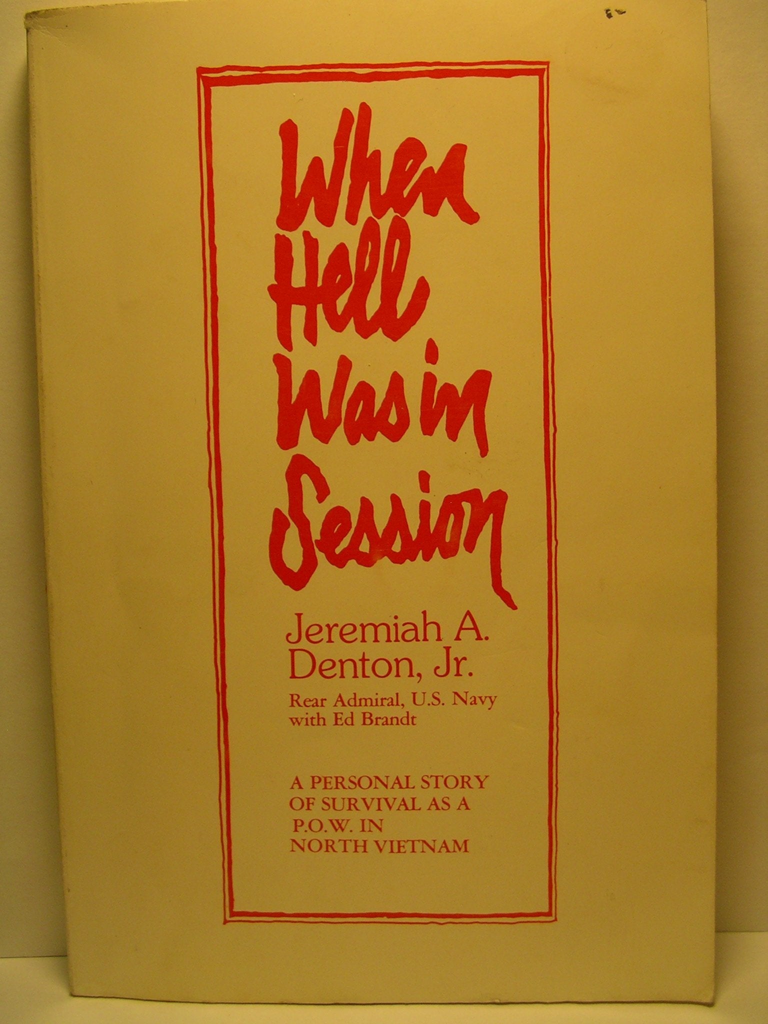 When Hell Was in Session used book depot