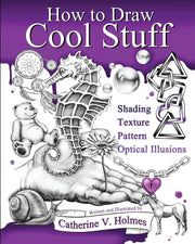 How to Draw Cool Stuff: Shading, Textures and Optical Illusions used book depot