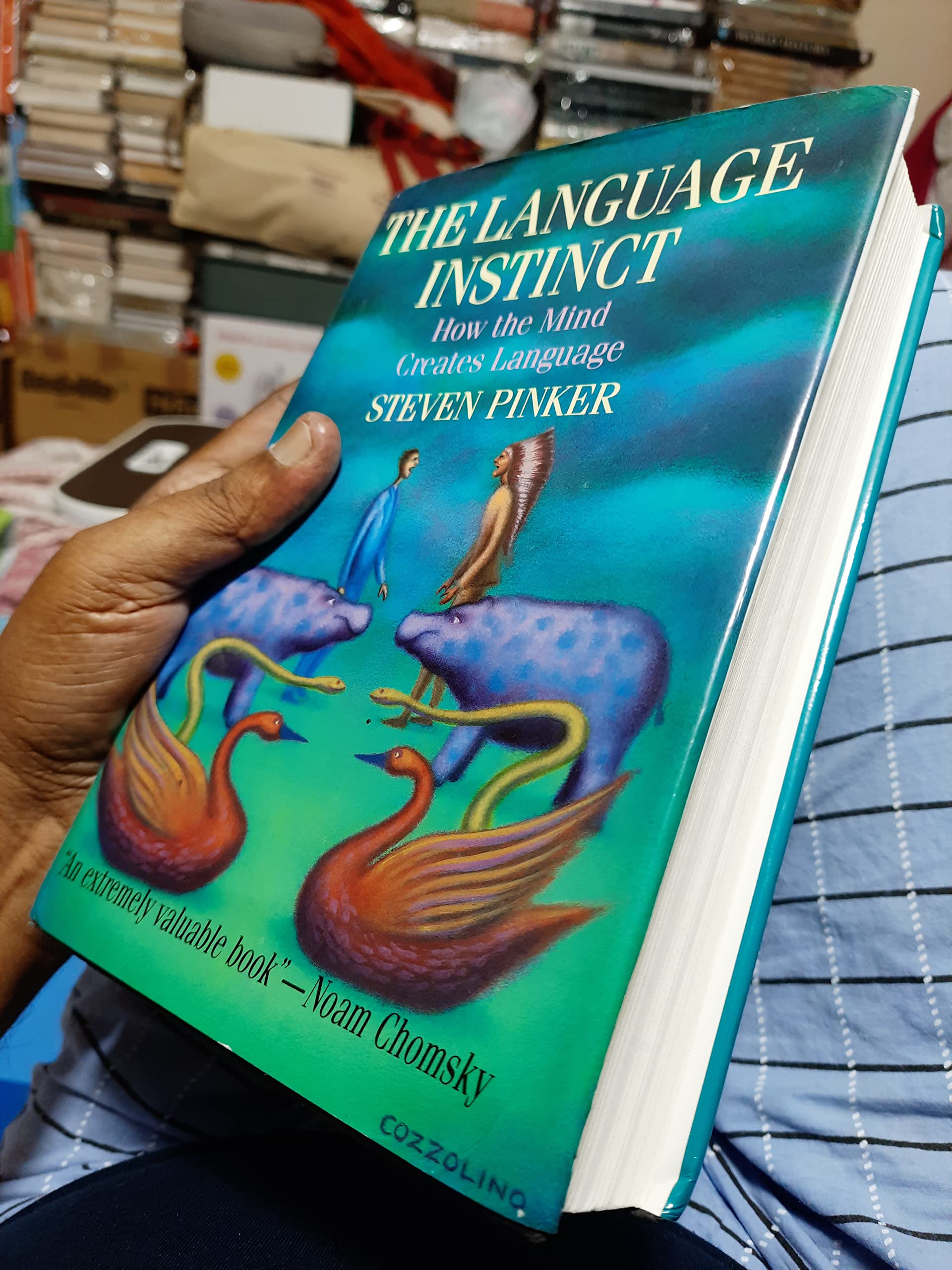 The Language Instinct: How the Mind Creates Language used book depot
