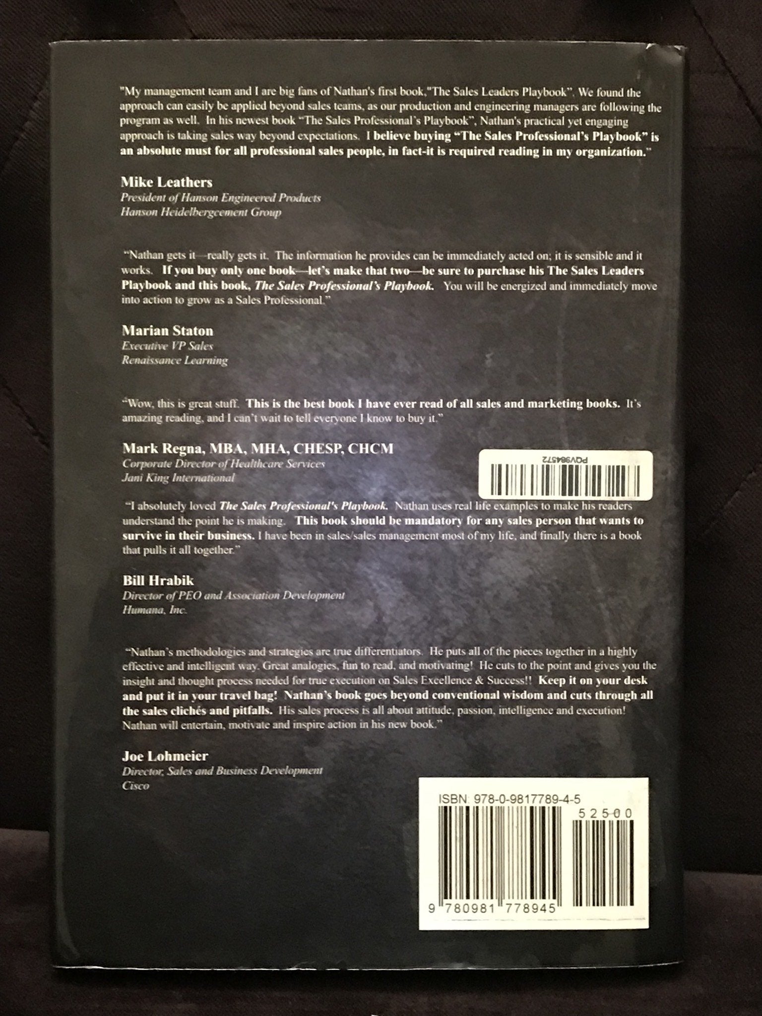 The Sales Professional Playbook: Beyond A Sales Person Is A Sales Professional (The Playbook Series)
