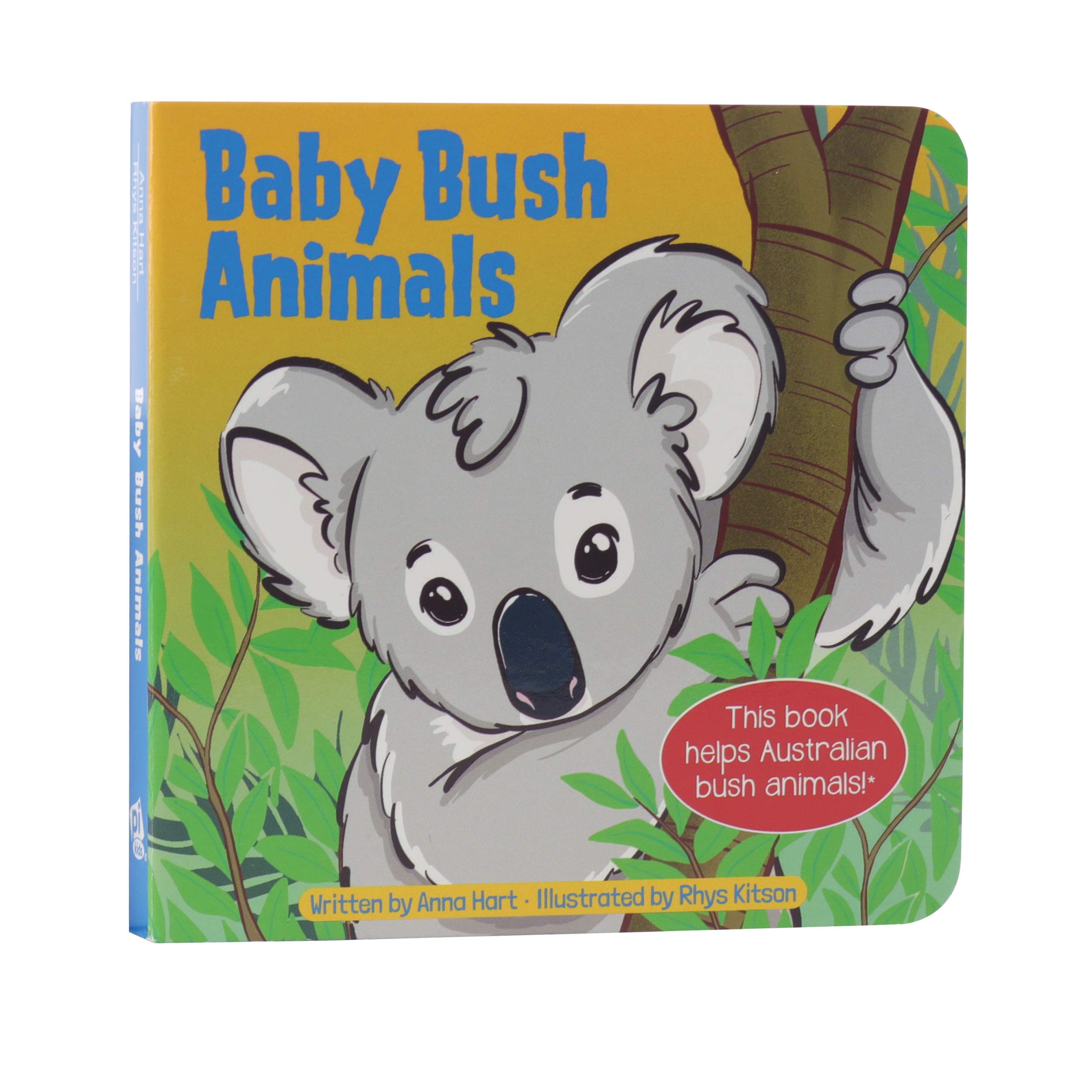 Baby Bush Animals Board Book - This Book Helps Australian Bush Animals! - PI Kids used book depot