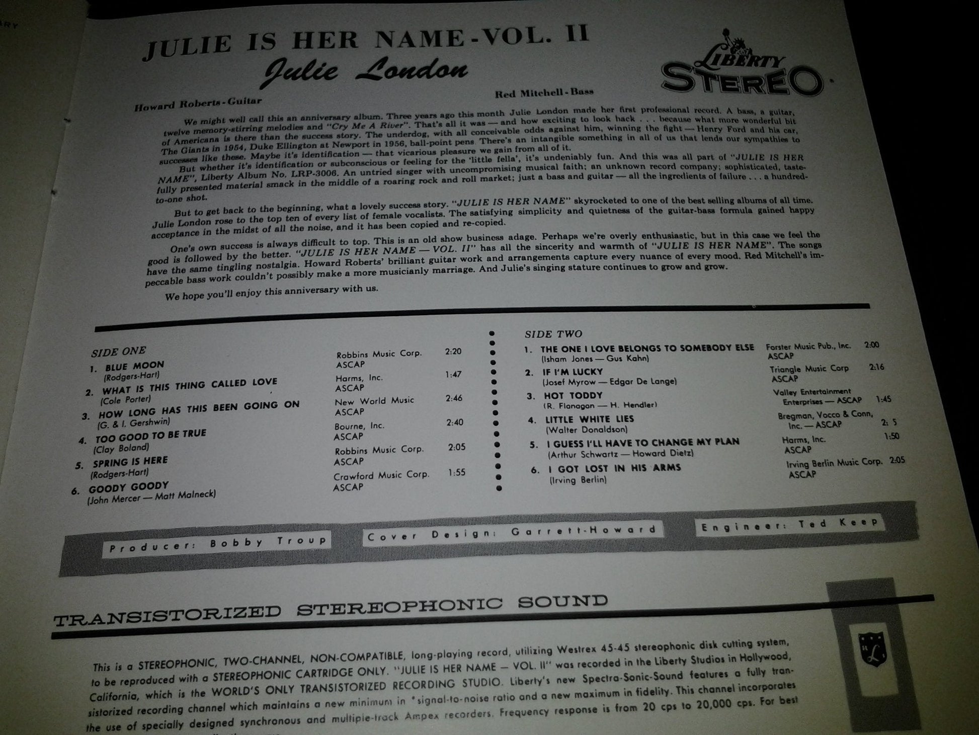 Julie Is Her Name Vol 1 & 2 used book depot