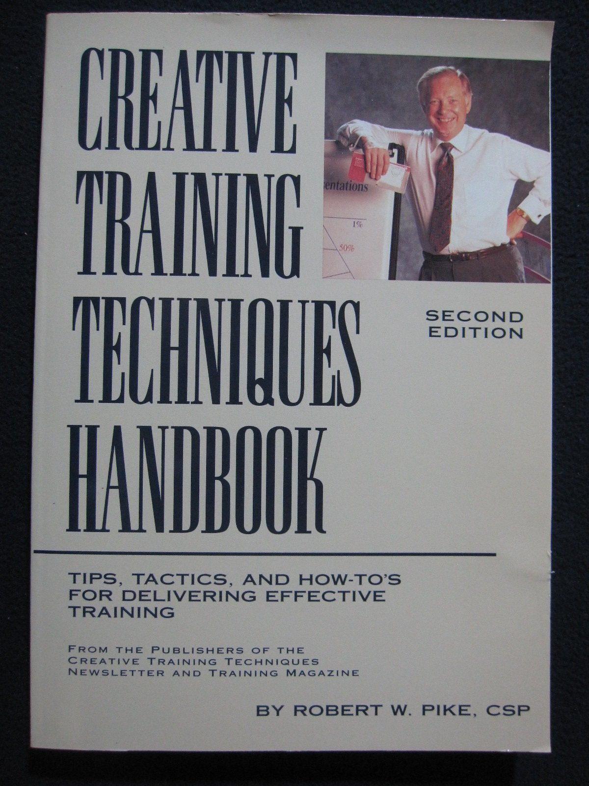 Creative Training Techniques Handbook used book depot