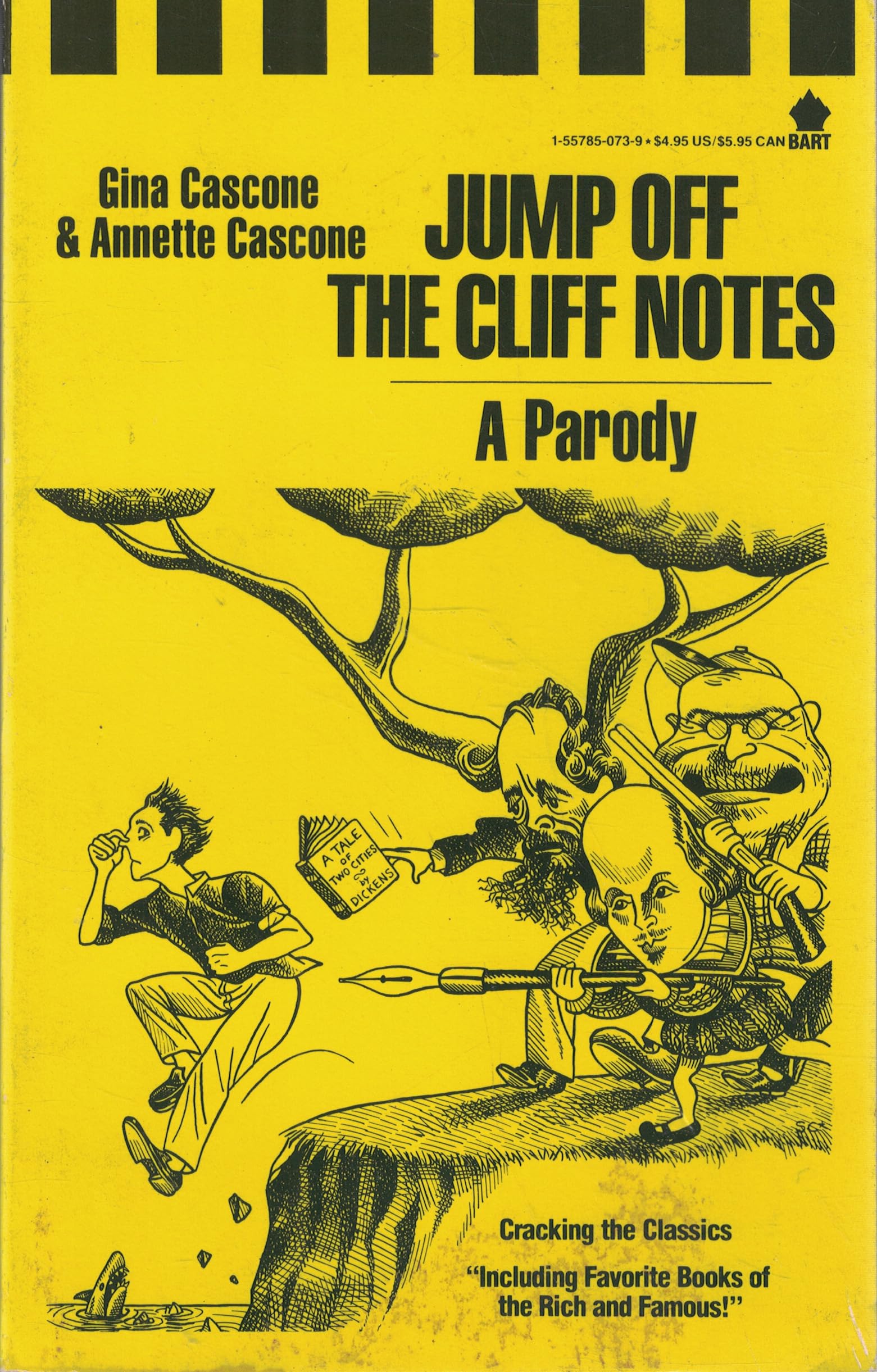 Jump Off the Cliff Notes: A Parody used book depot