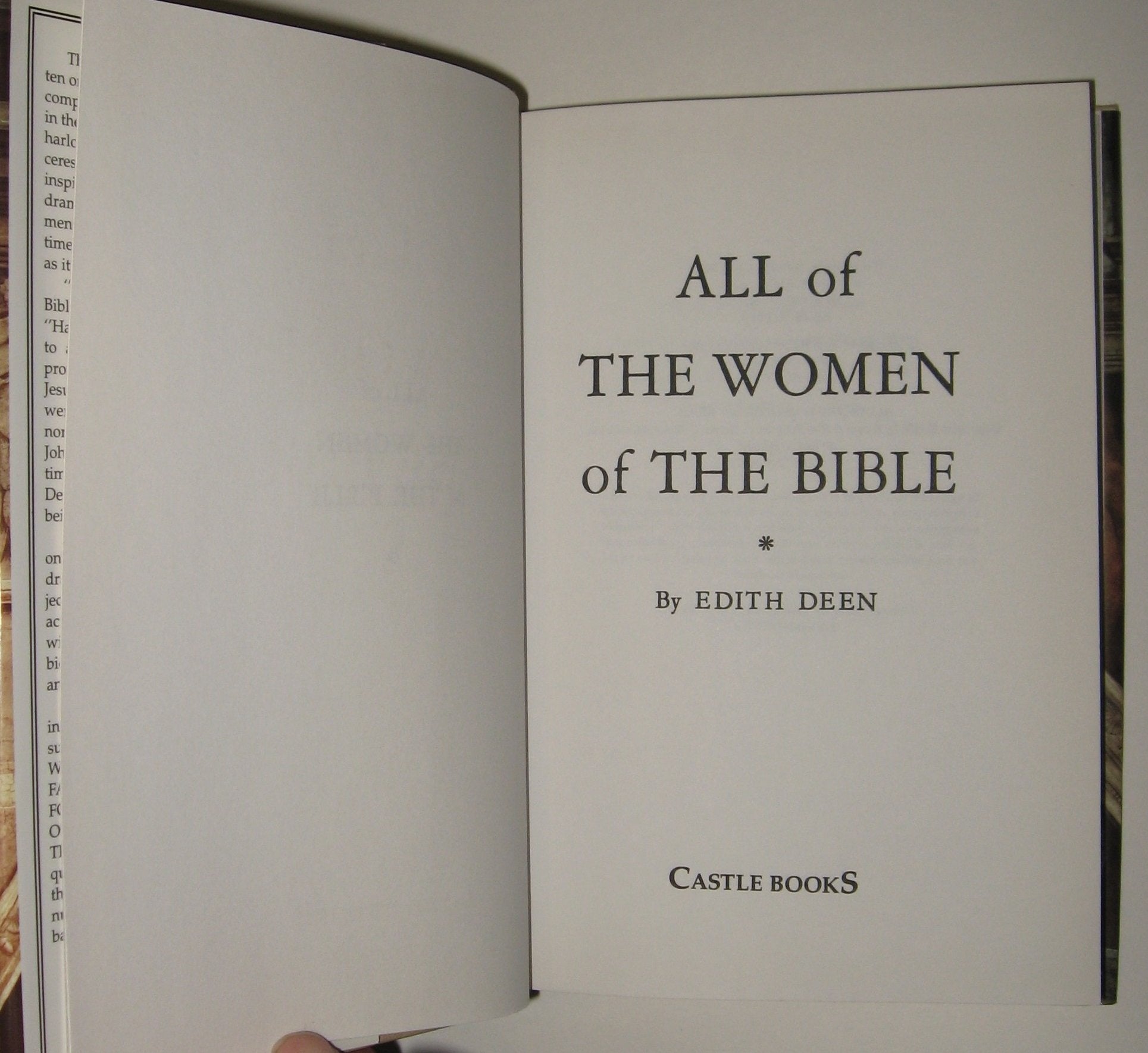 All the Women of the Bible used book depot