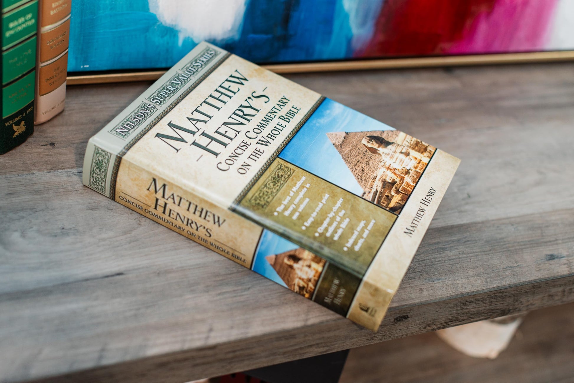 Matthew Henry's Concise Commentary on the Whole Bible: His Classic Writings. His Study Outlines. Pure and Simple…Matthew Henry (Super Value Series) used book depot