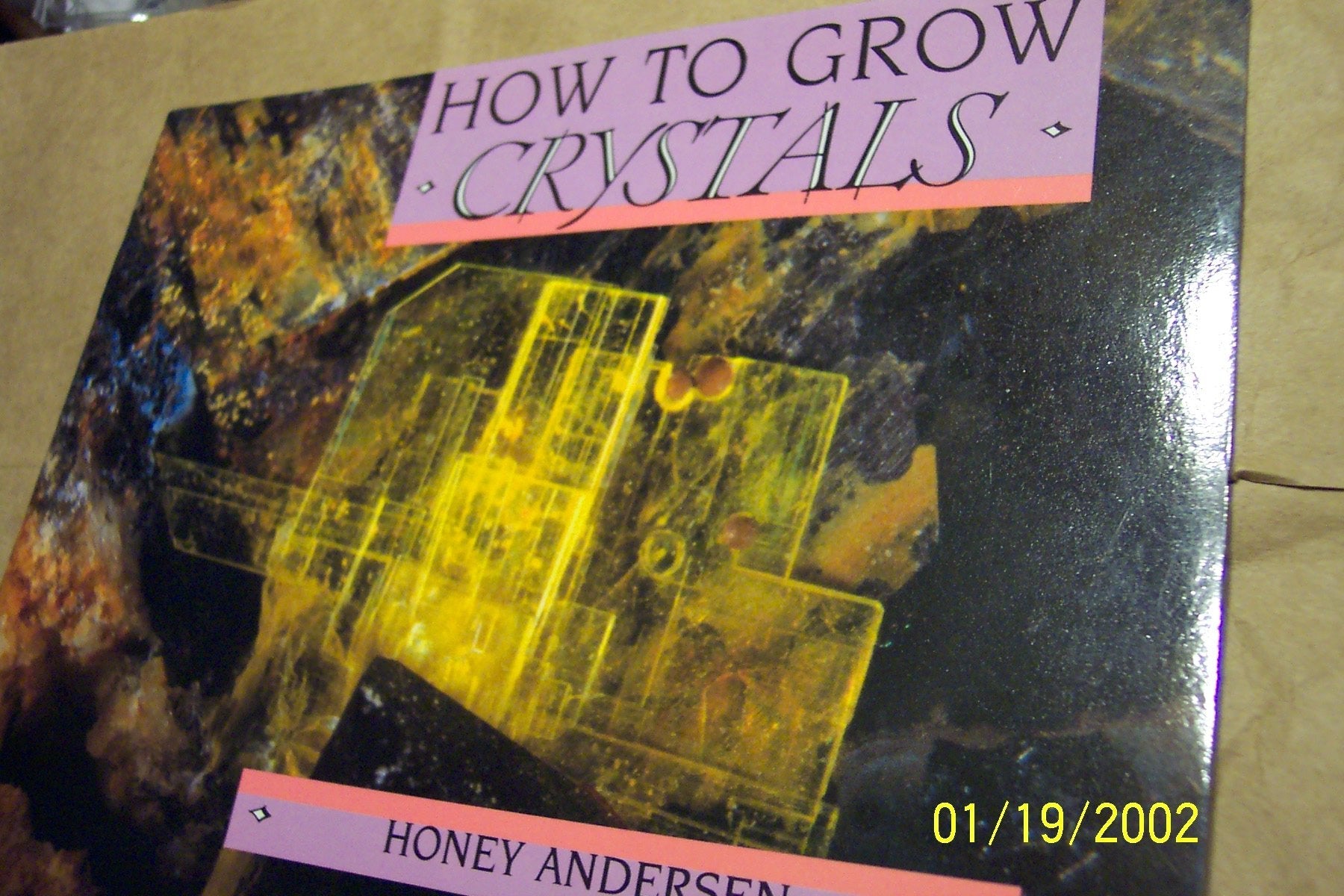 How to grow crystals used book depot