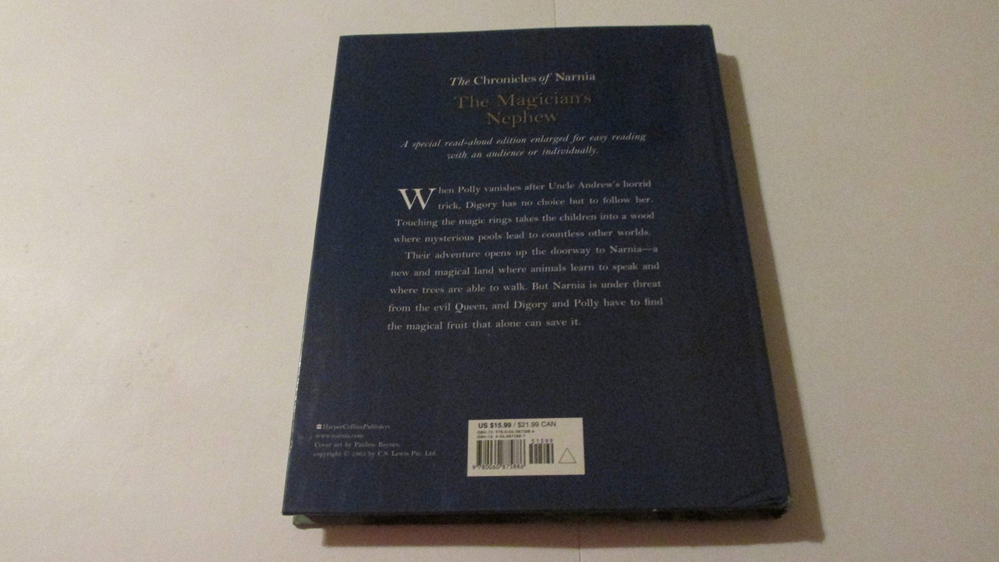 The Magician's Nephew Read-Aloud Edition (Narnia) used book depot