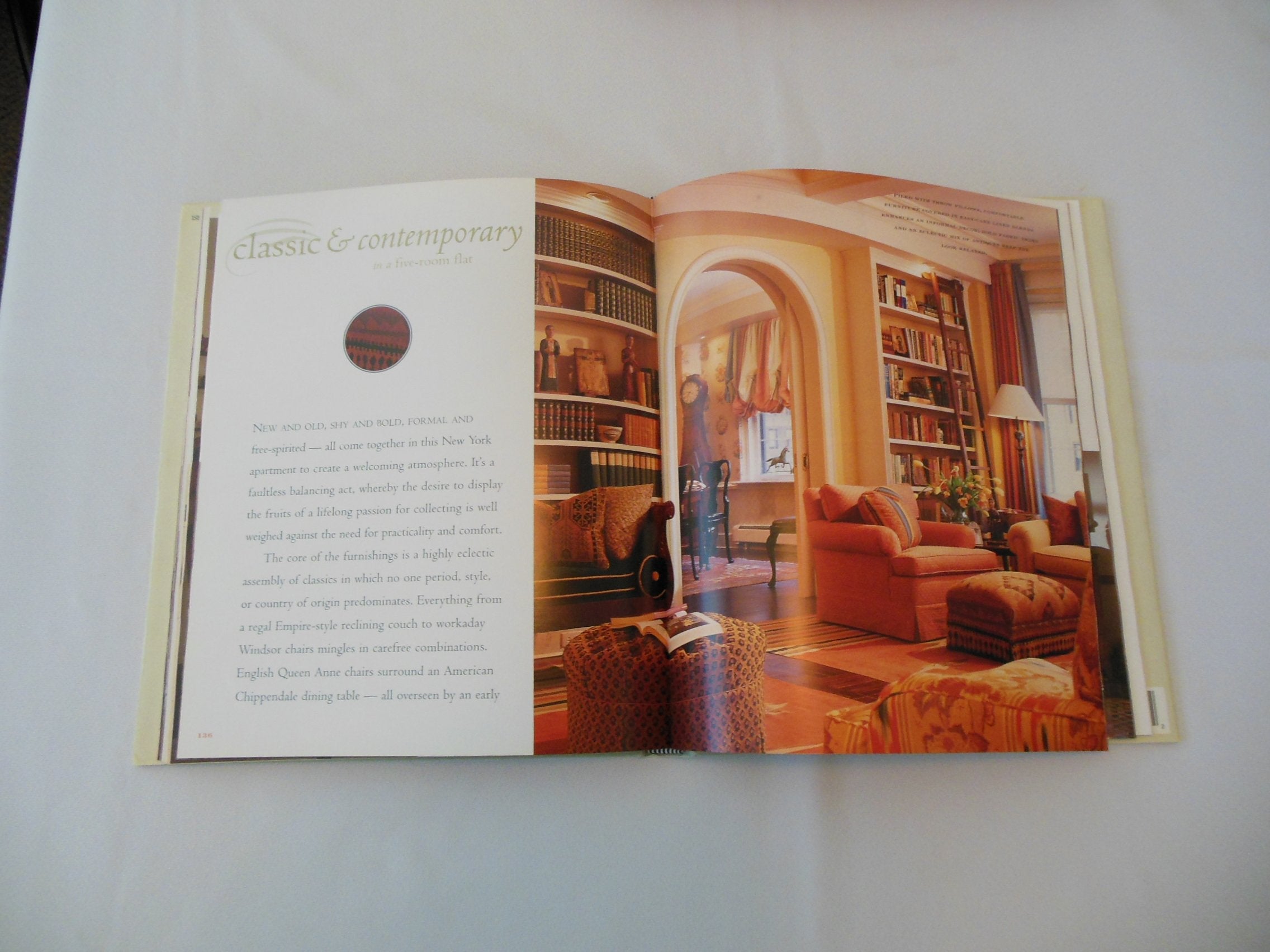Colonial Homes Classic American Decorating used book depot