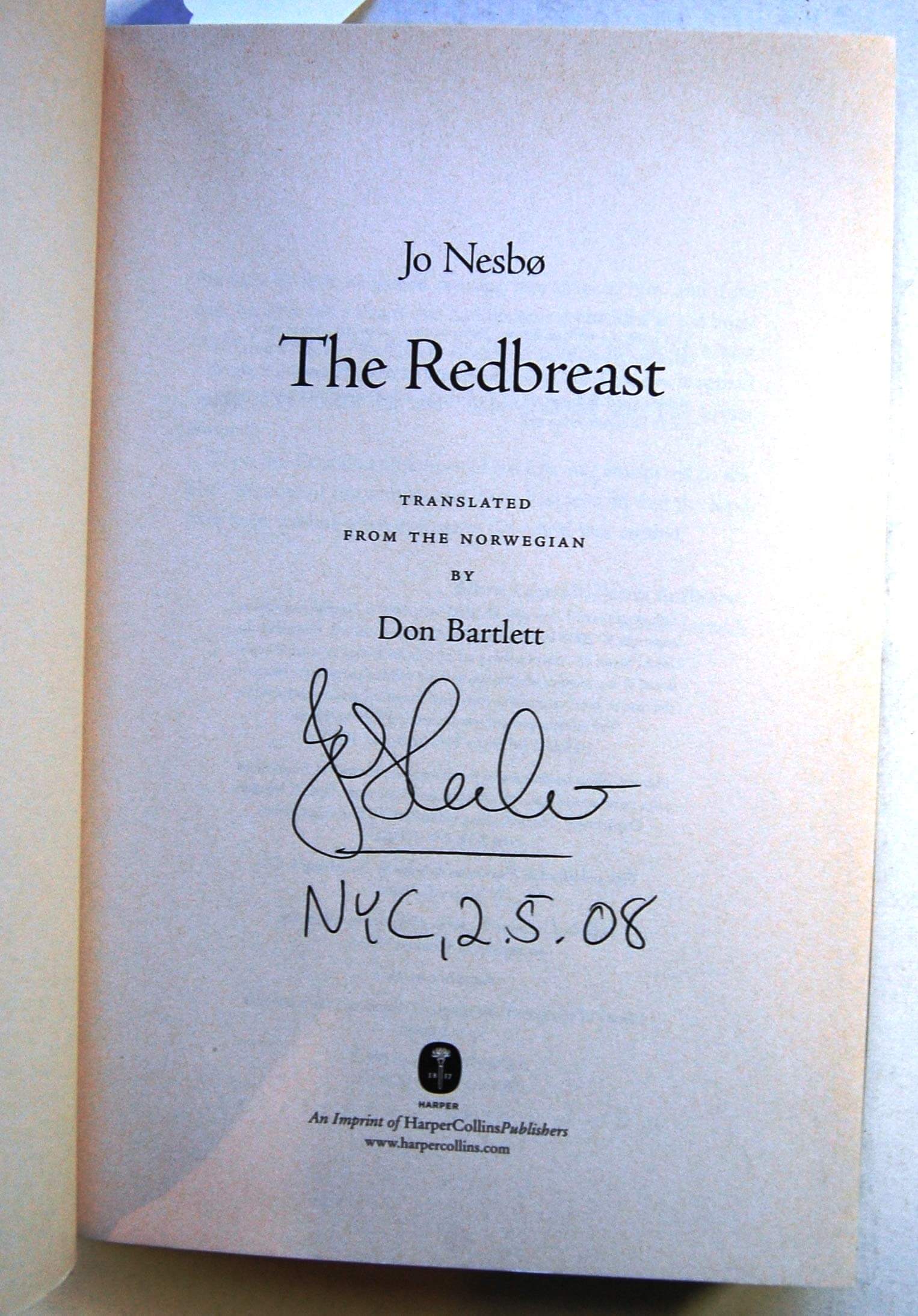 The Redbreast used book depot