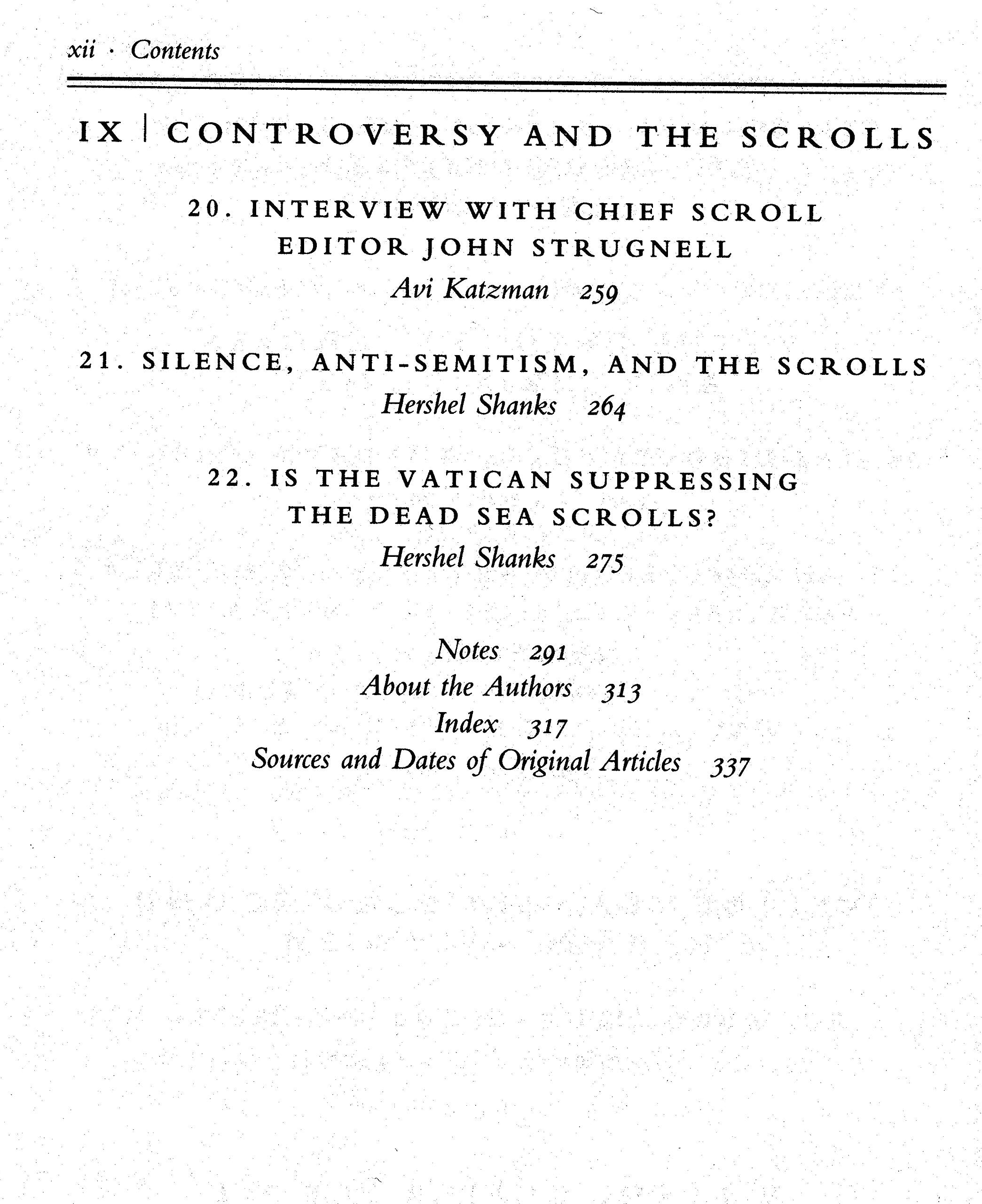 Understanding the Dead Sea Scrolls: A Reader from the Biblical Archaeology Review used book depot