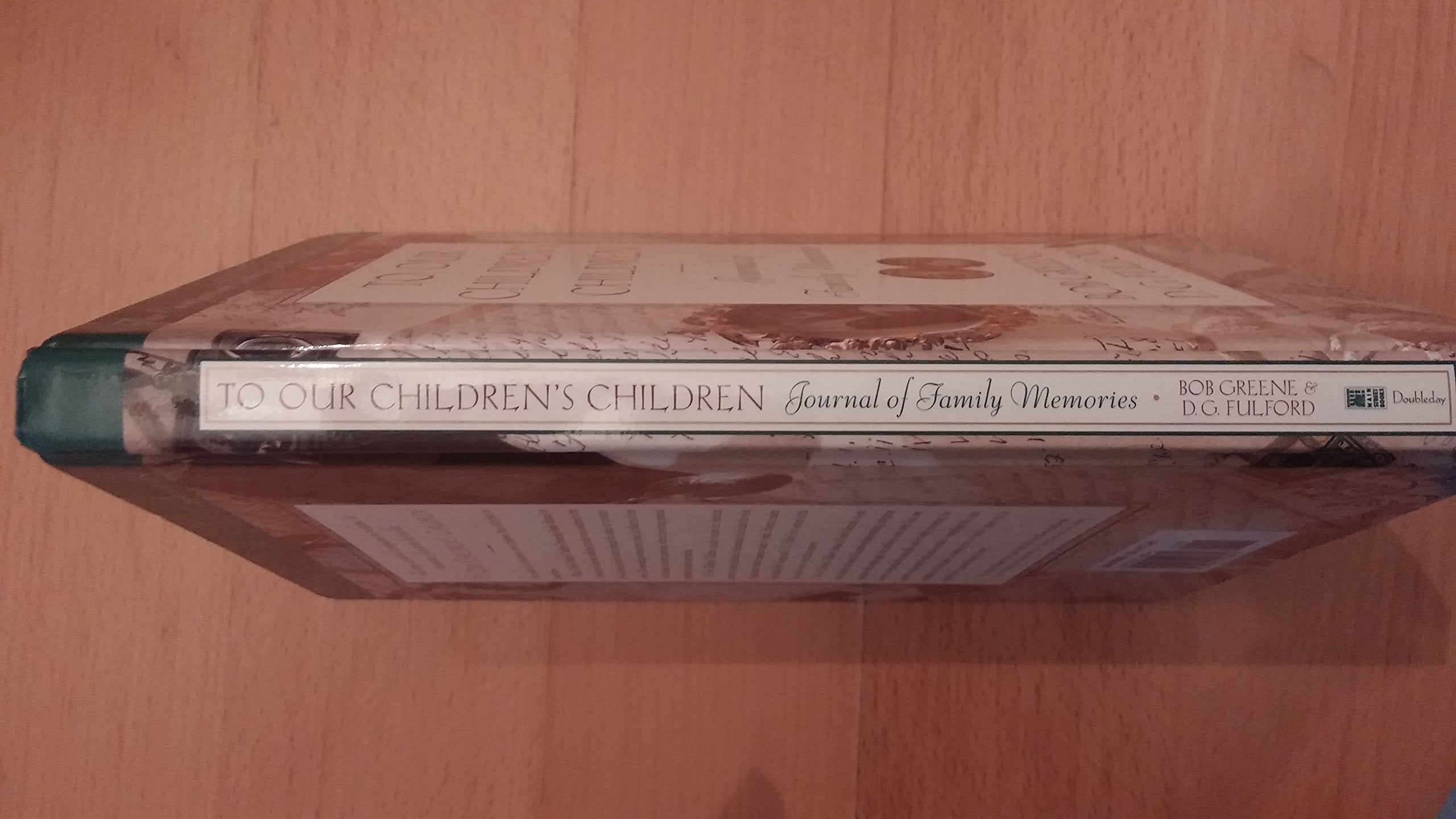 To Our Children's Children Journal used book depot