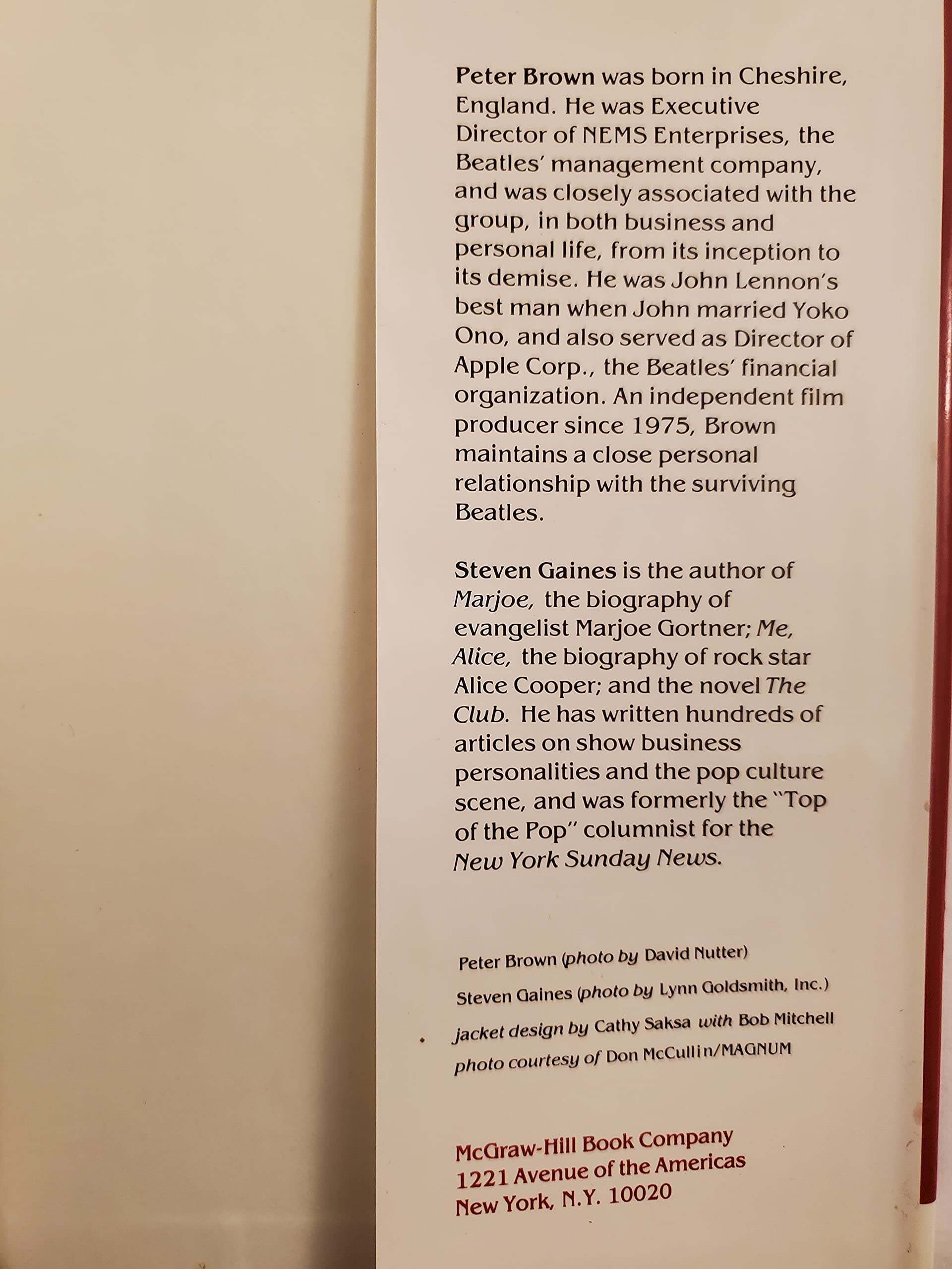The Love You Make: An Insider's Story of the Beatles used book depot