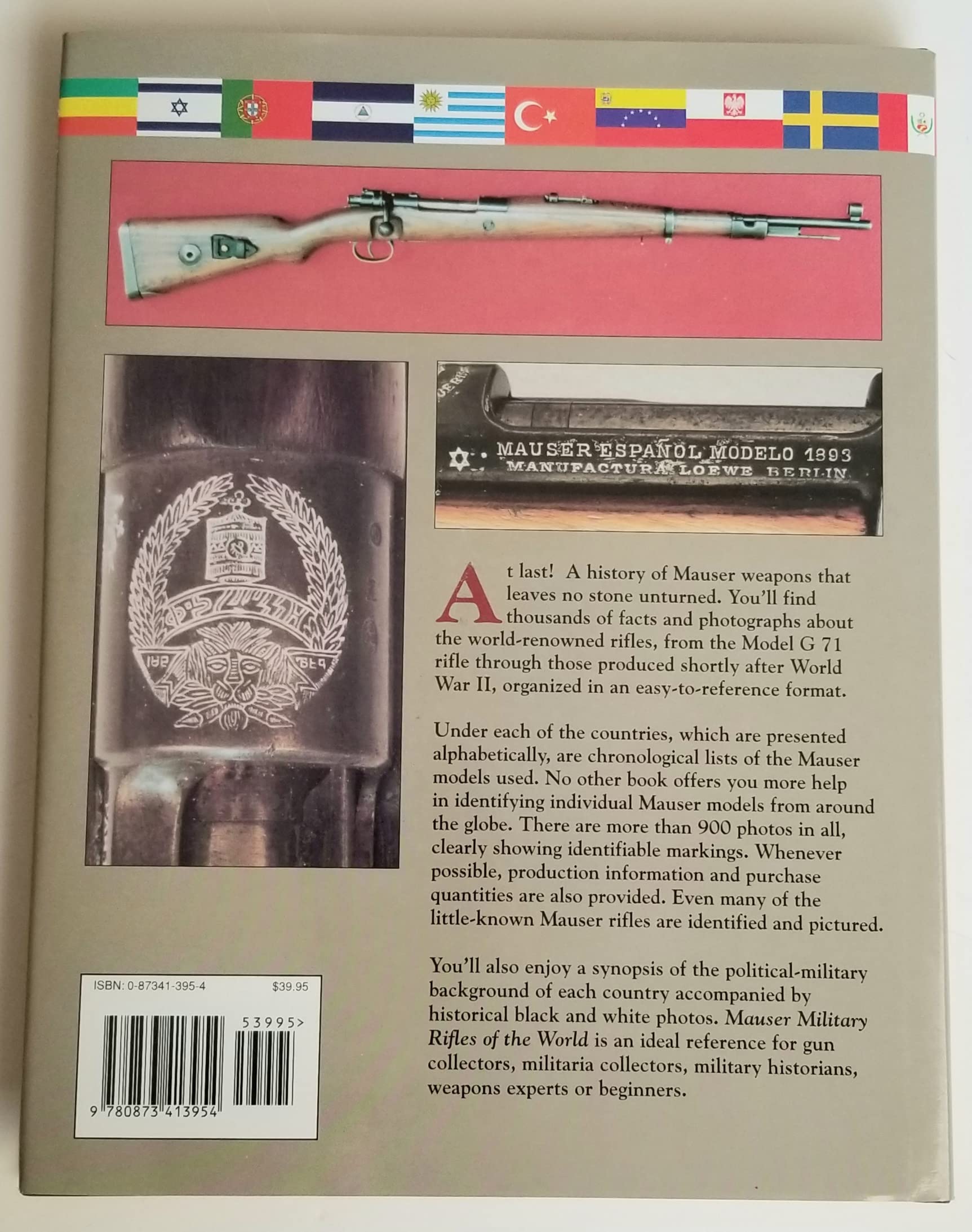 Mauser Military Rifles of the World used book depot