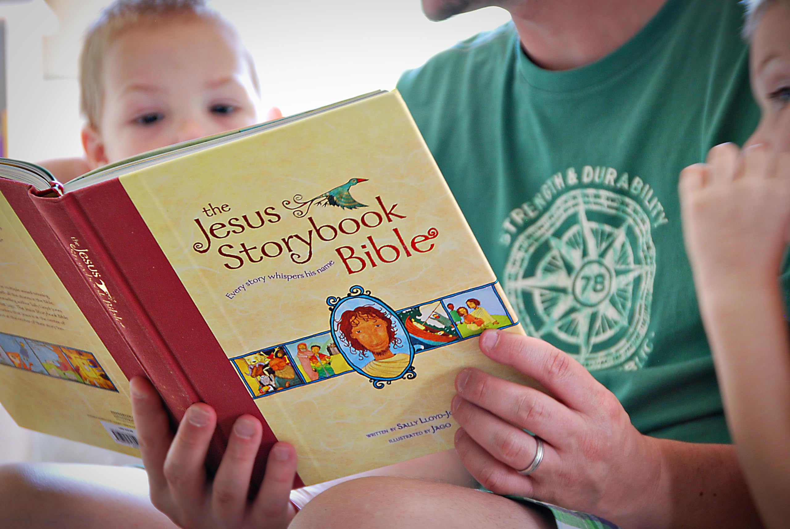 The Jesus Storybook Bible, Read-Aloud Edition: Every Story Whispers His Name used book depot