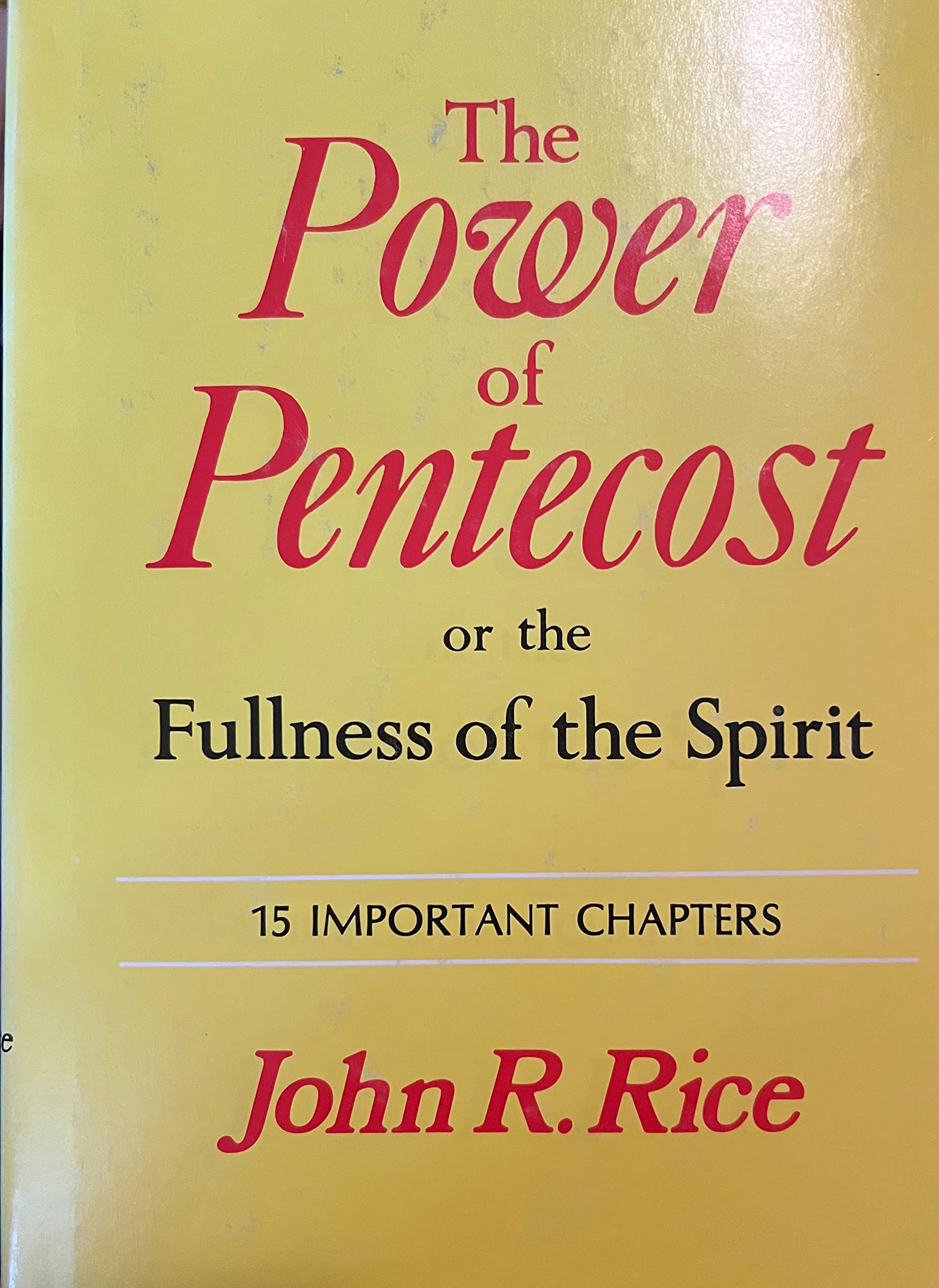 The Power of Pentecost