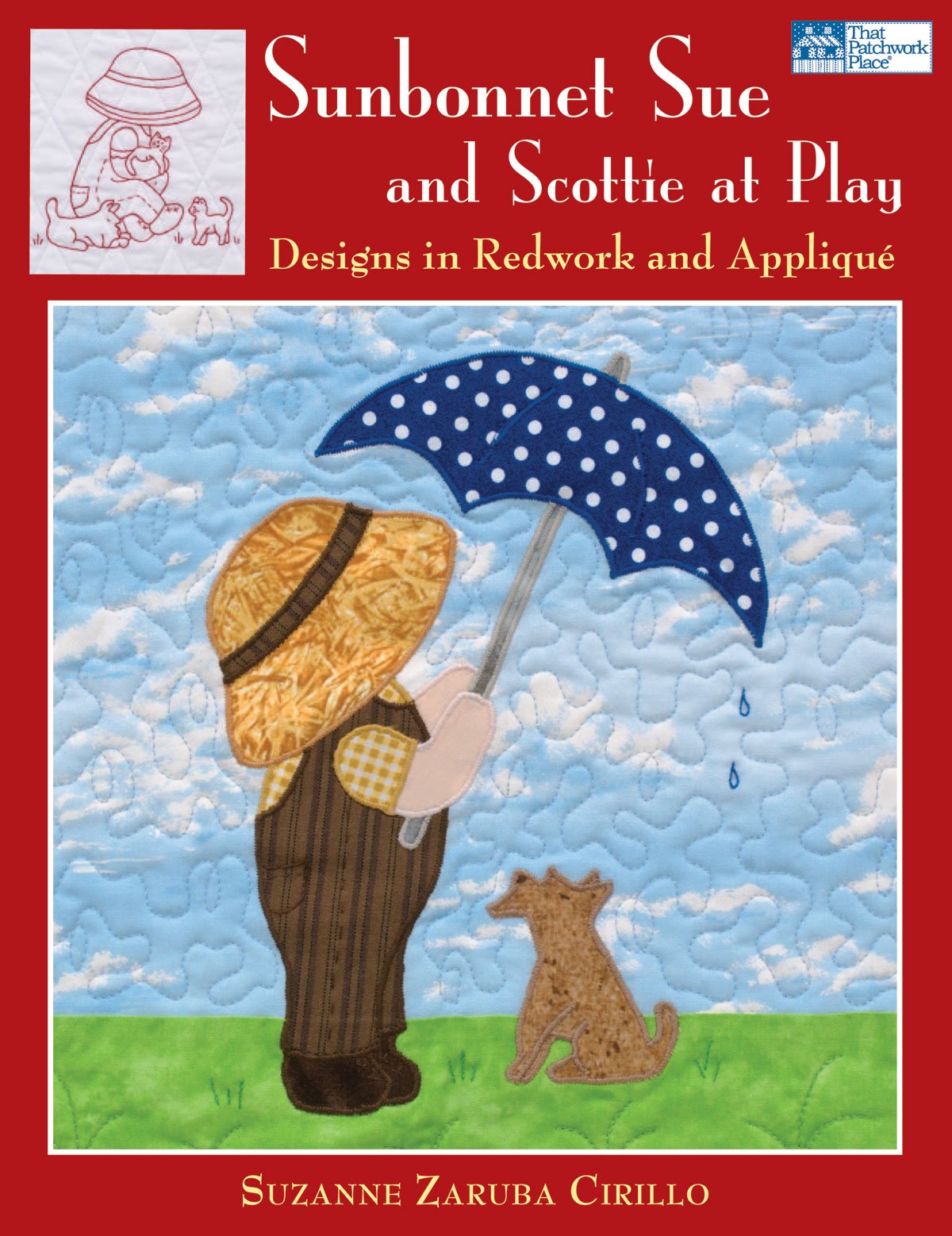 Sunbonnet Sue and Scottie at Play: Designs in Redwork and Applique used book depot