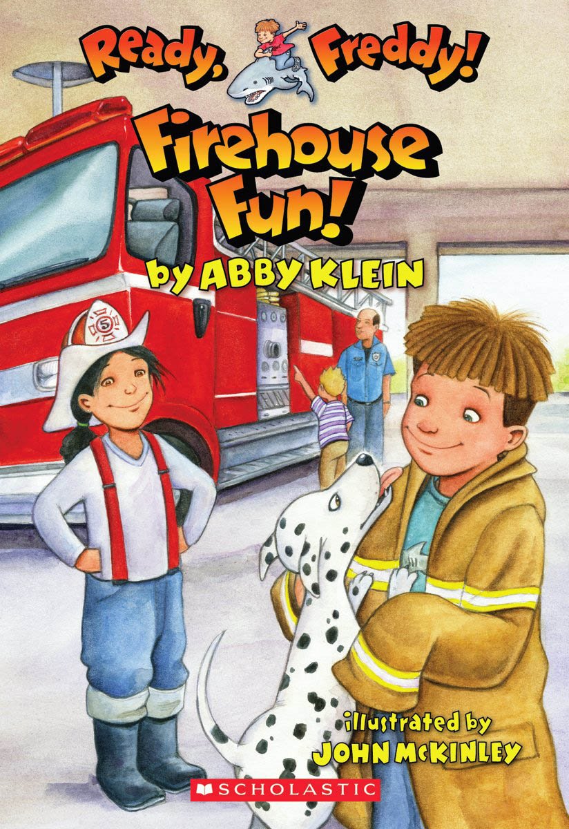 Firehouse Fun! (Ready, Freddy! #17) used book depot